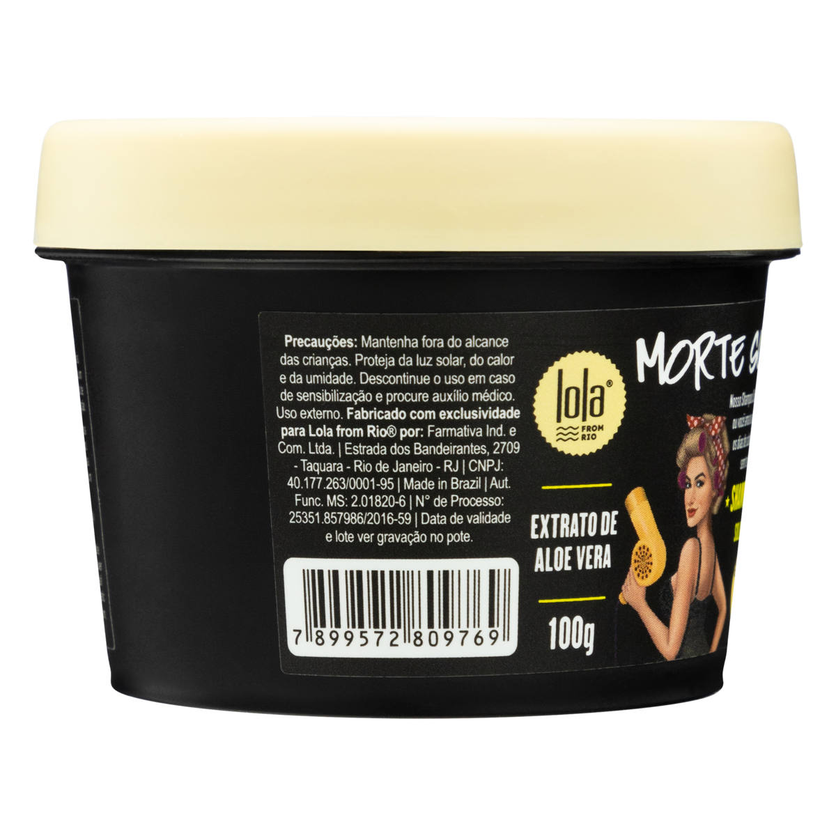 Lola Cosmetics Morte Súbita - Champô Sólido 100g