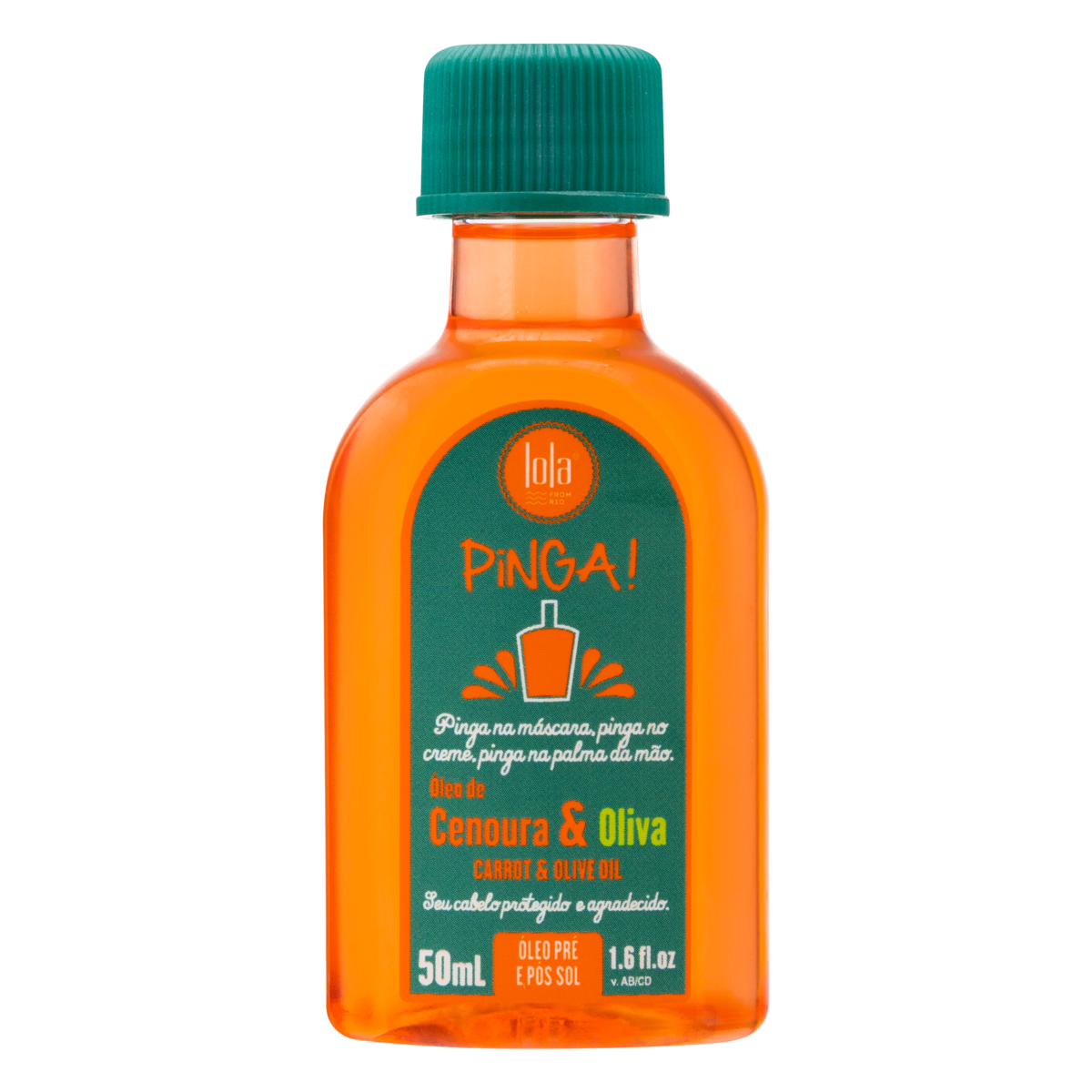 Lola Cosmetics Pinga Cenoura e Oliva - Óleo 50ml