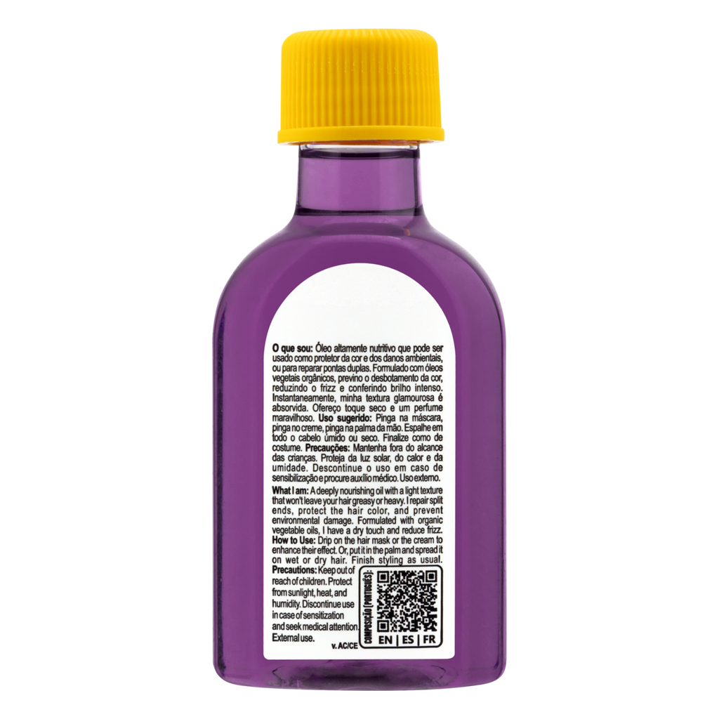 Lola Cosmetics Pinga Açaí e Pracaxi - Óleo 50ml
