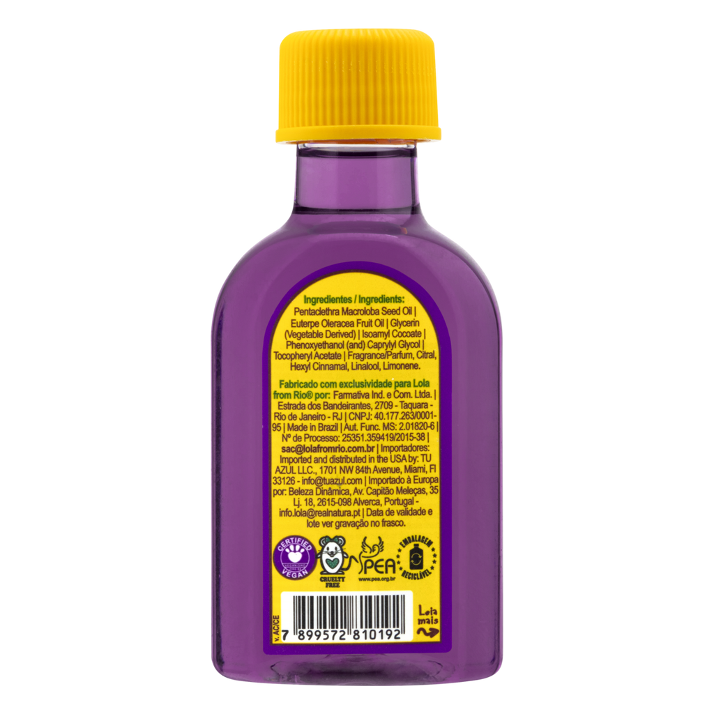 Lola Cosmetics Pinga Açaí e Pracaxi - Óleo 50ml