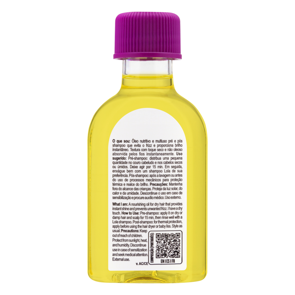 Lola Cosmetics Pinga Patauá e Moringa - Óleo 50ml
