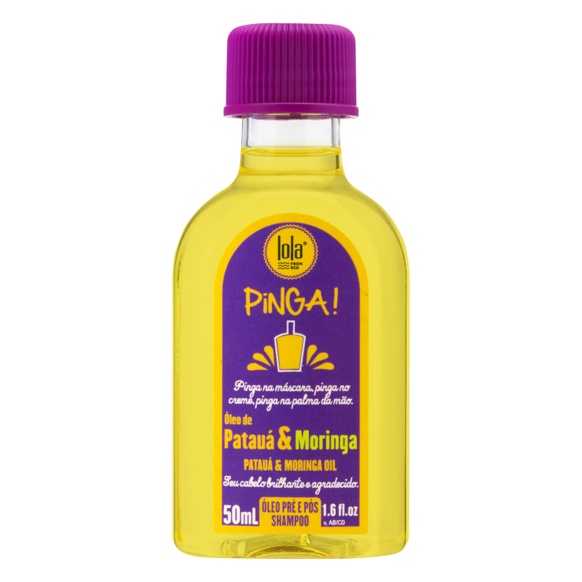 Lola Cosmetics Pinga Patauá e Moringa - Óleo 50ml