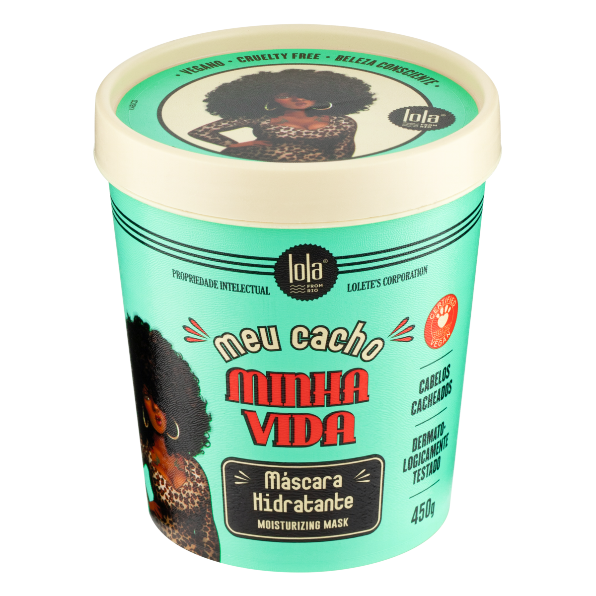Lola Cosmetics Meu Cacho Minha Vida - Máscara Hidratante 450g