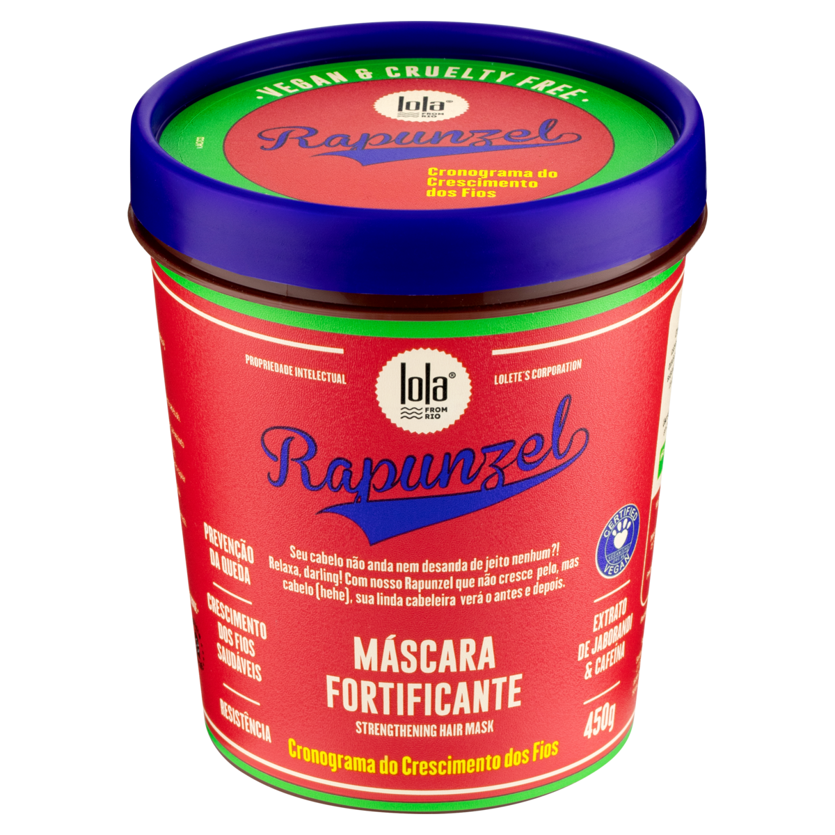 Lola Cosmetics Rapunzel - Máscara 450g
