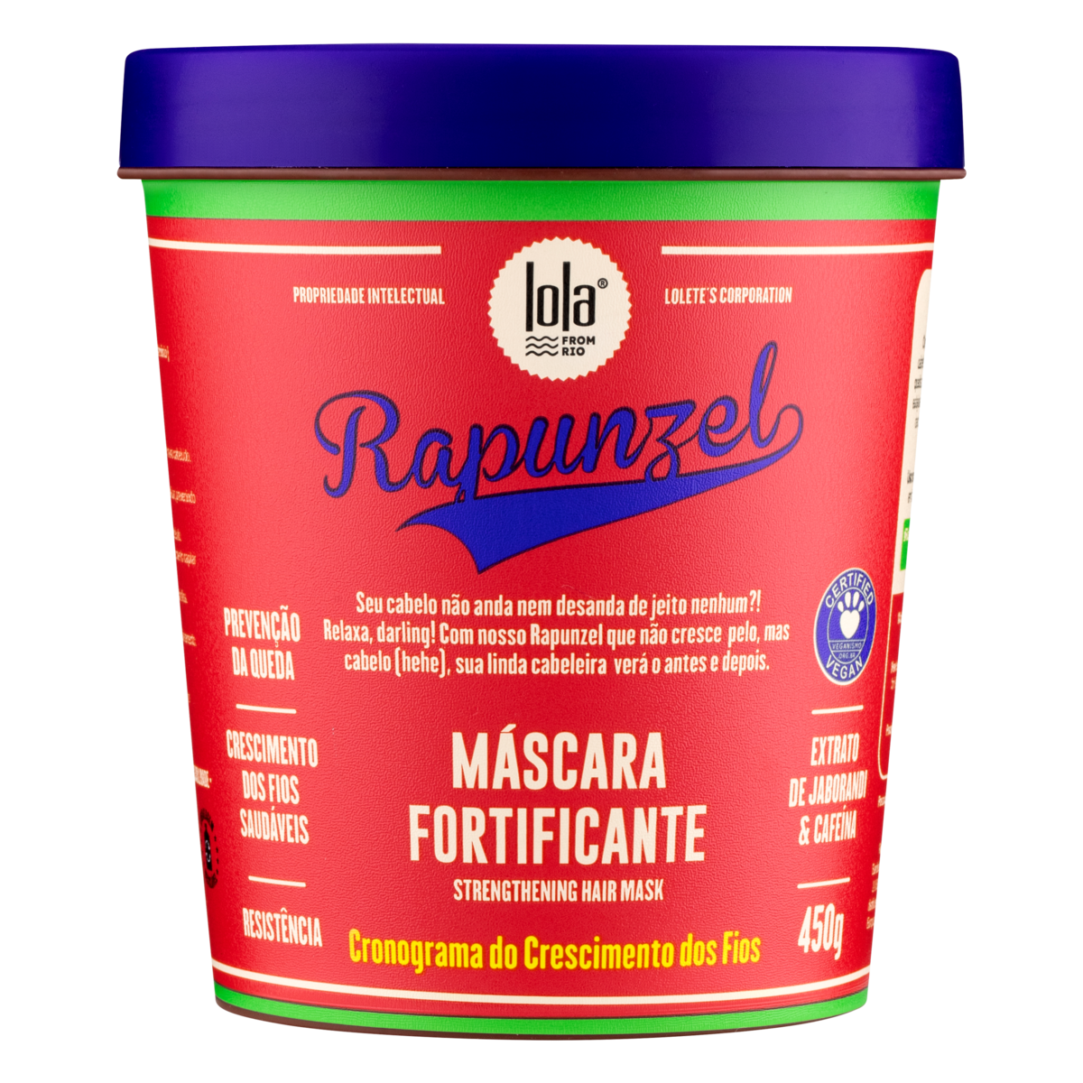 Lola Cosmetics Rapunzel - Máscara 450g