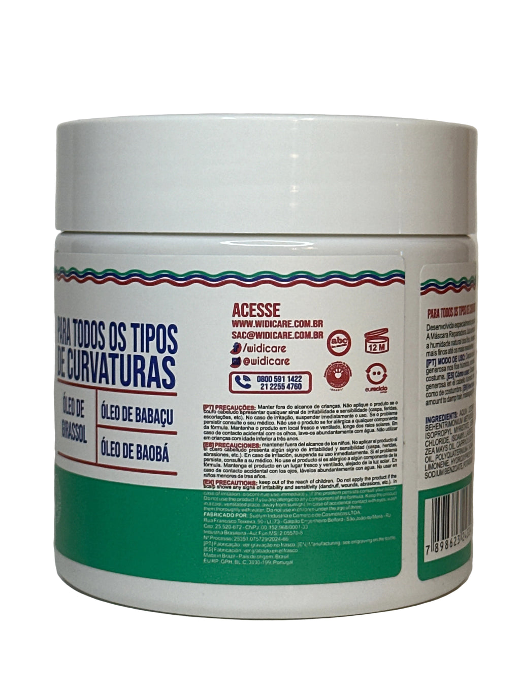 WD Juba Mascara Reparação Juba 500g