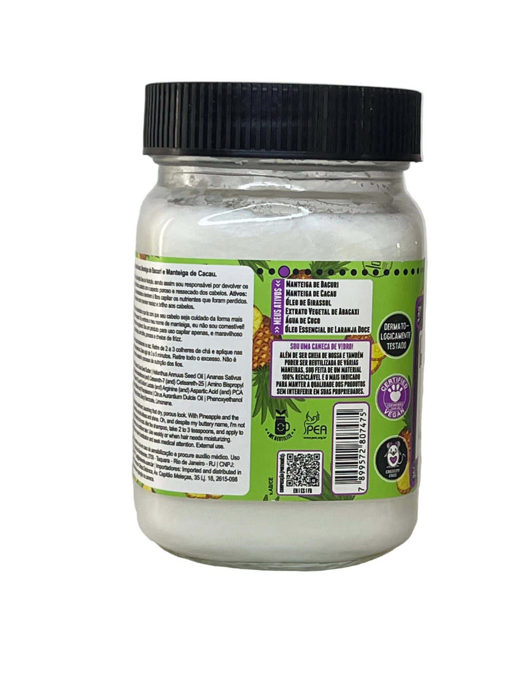 Lola Cosmetics Bemdita Ghee - Máscara Nutrição Abacaxi e Manteiga 350g