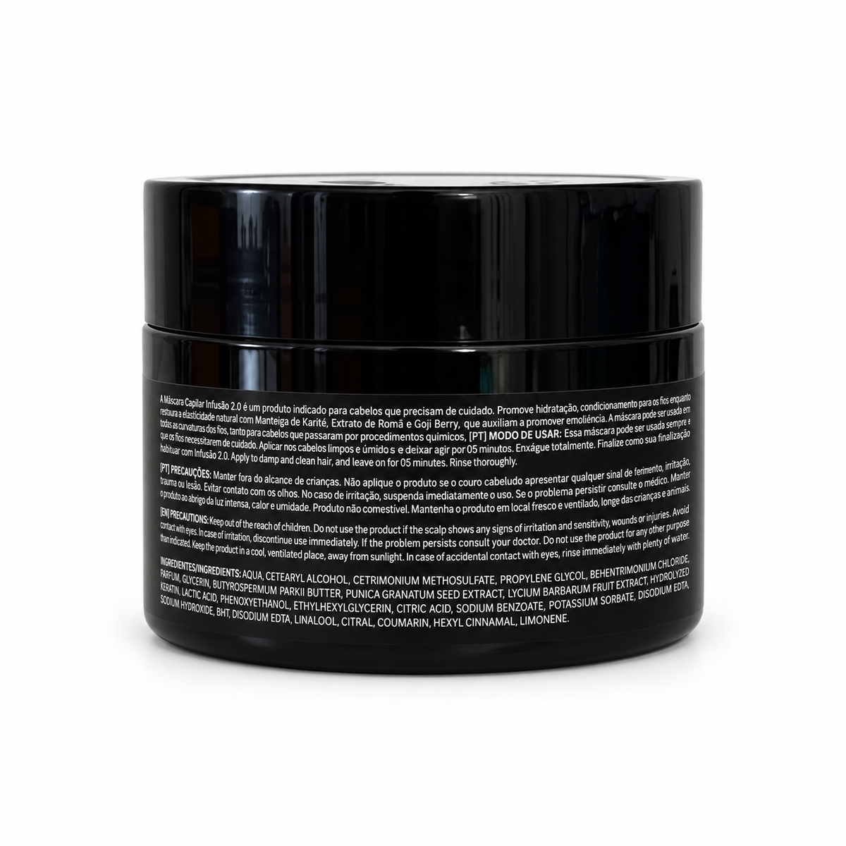 Widi Care Infusão 2.0 Máscara Purificante 300 g, modo d'uso e ingredienti