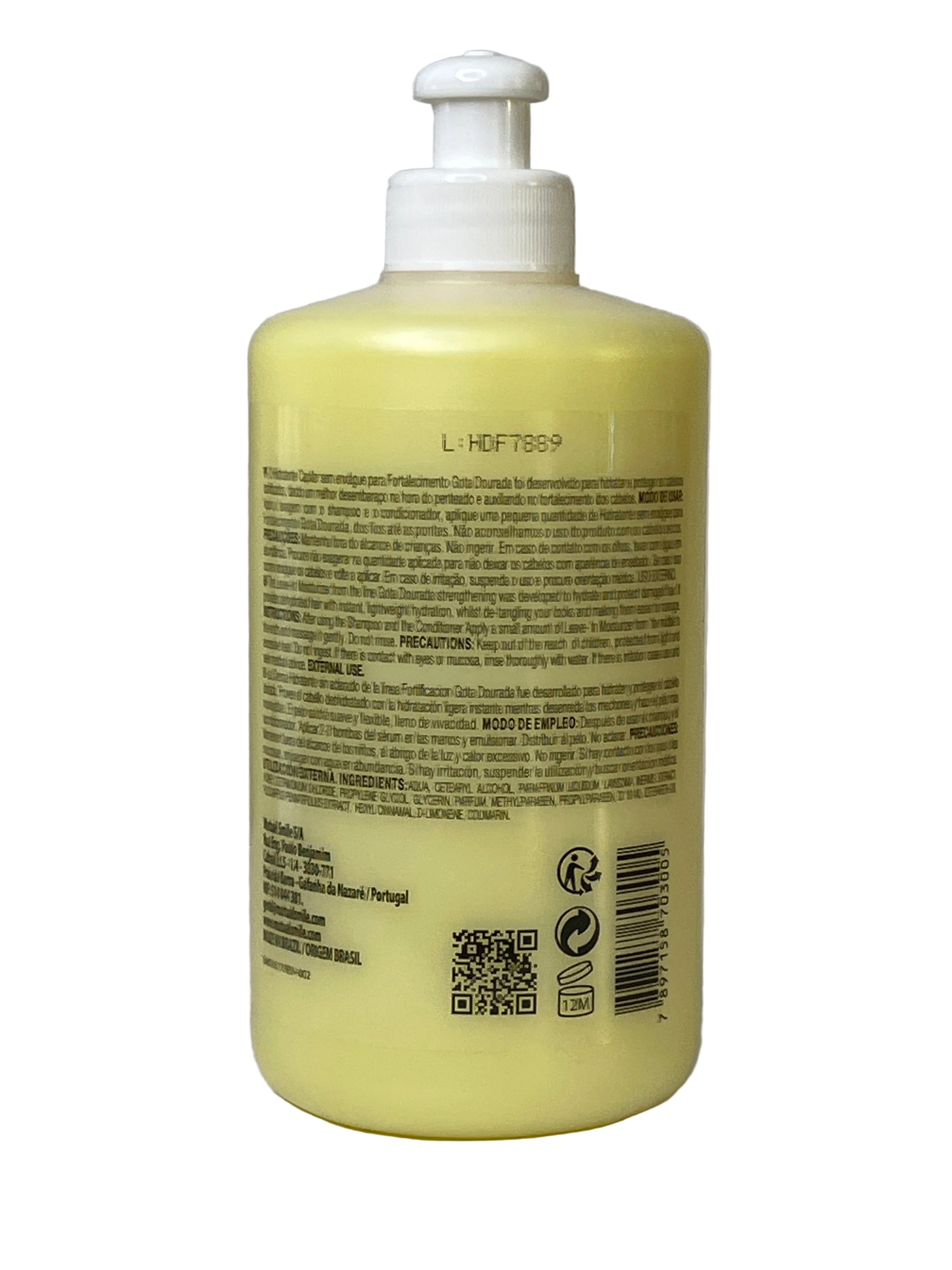 Gota Dourada Creme para Pentear Fortalecimento 320ml