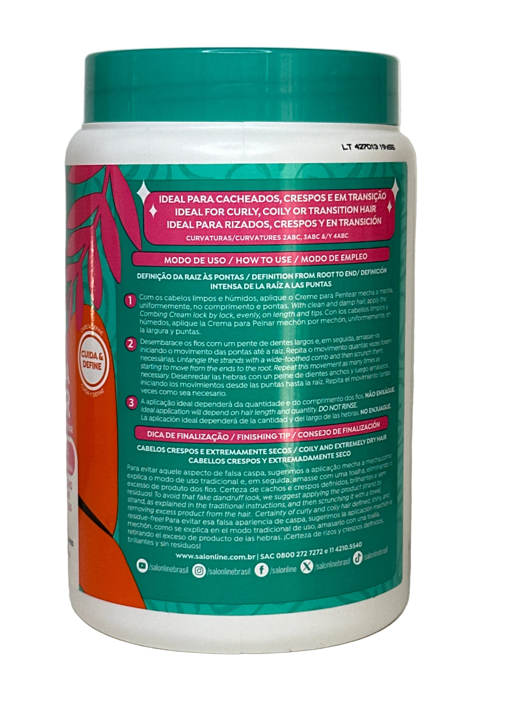 Salon Line CR Pentear Definição Máxima 1kg