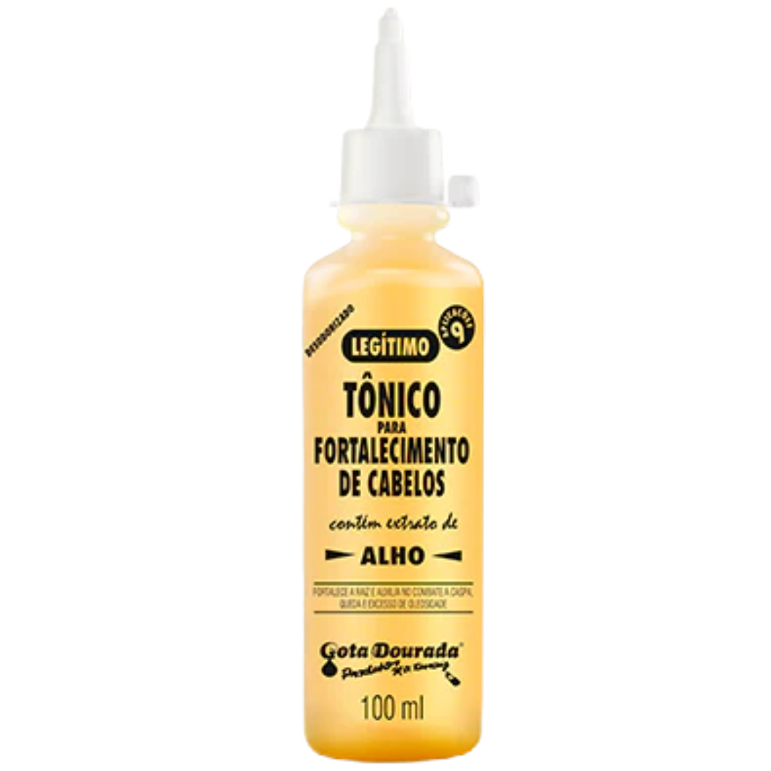 Gota Dourada Tônico Fortalecimento com Alho 100ml