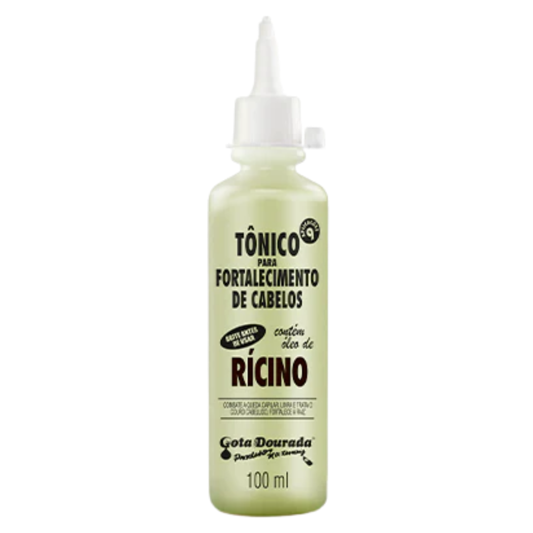 Gota Dourada Tônico Ricino 100ml