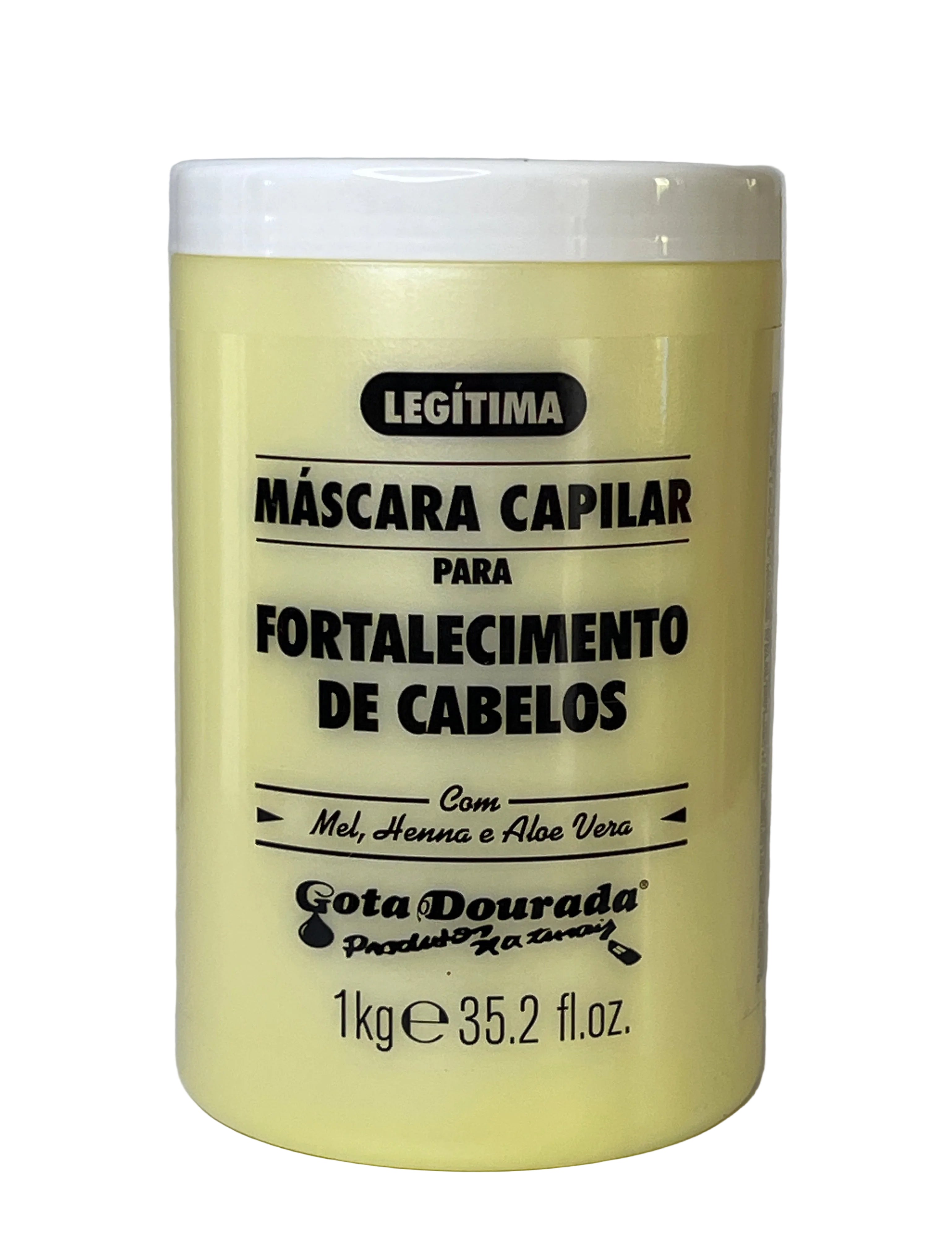 Gota Dourada Máscara Fortalecimento 1kg