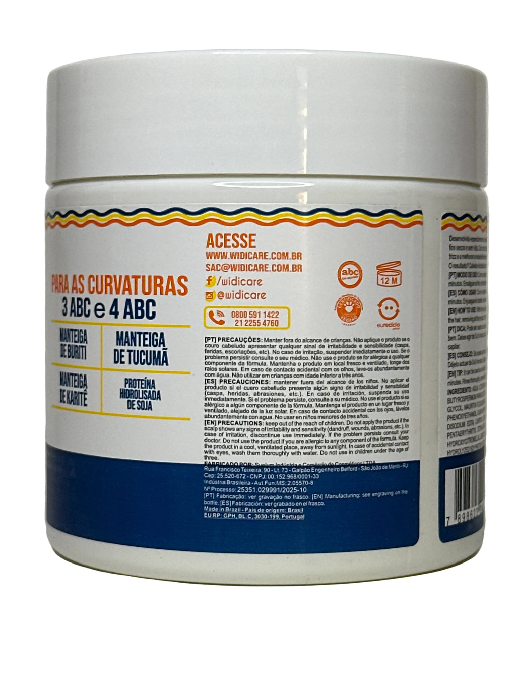 WD Juba Butter Oil Umectação Intensa 500g