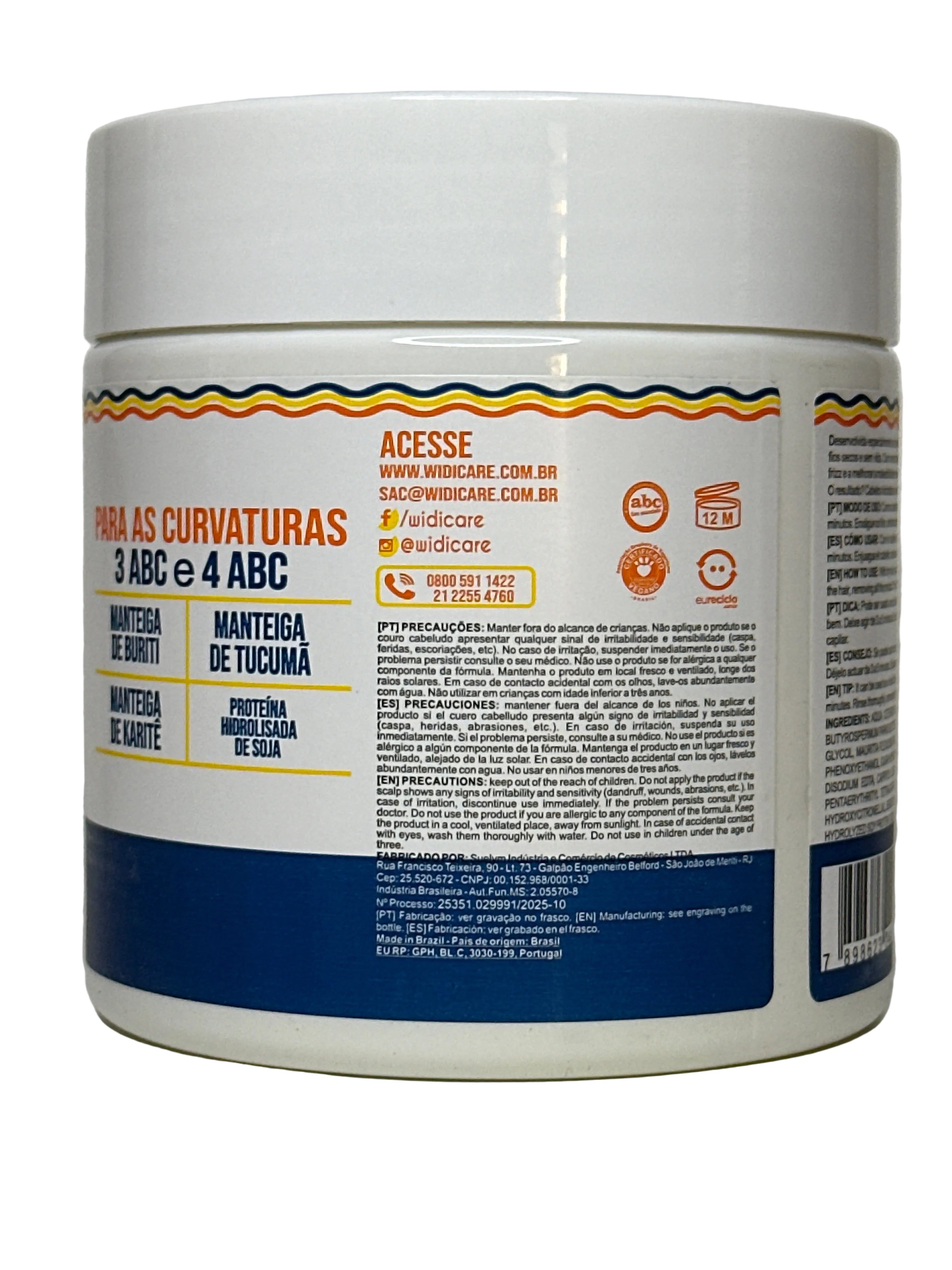 WD Juba Butter Oil Umectação Intensa 500g
