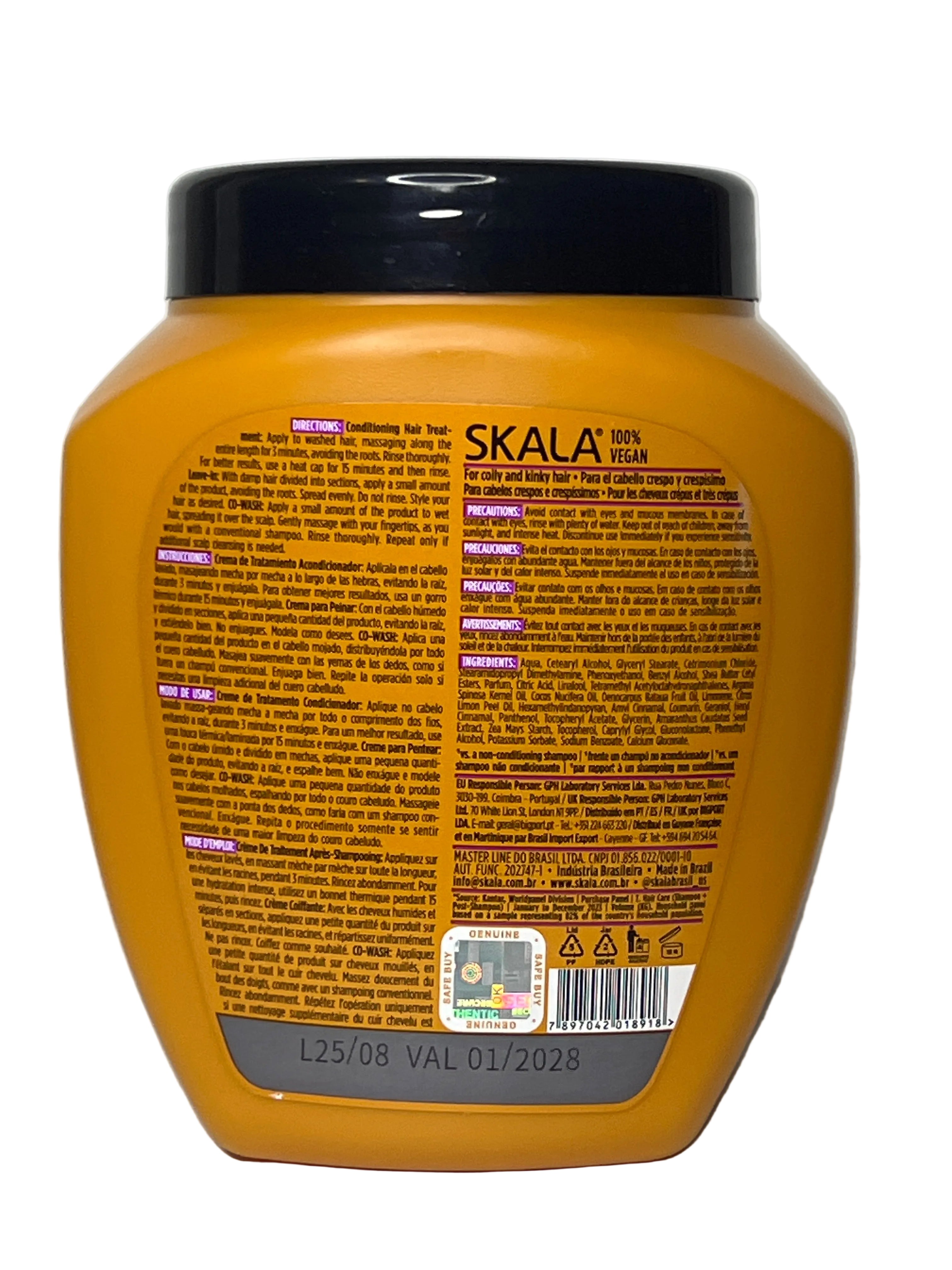 Skala Creme Condicionador Mais Crespos 1000ml