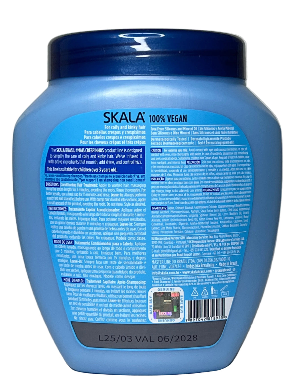 Skala Creme Condicionador Mais Crespinhos 1000ml