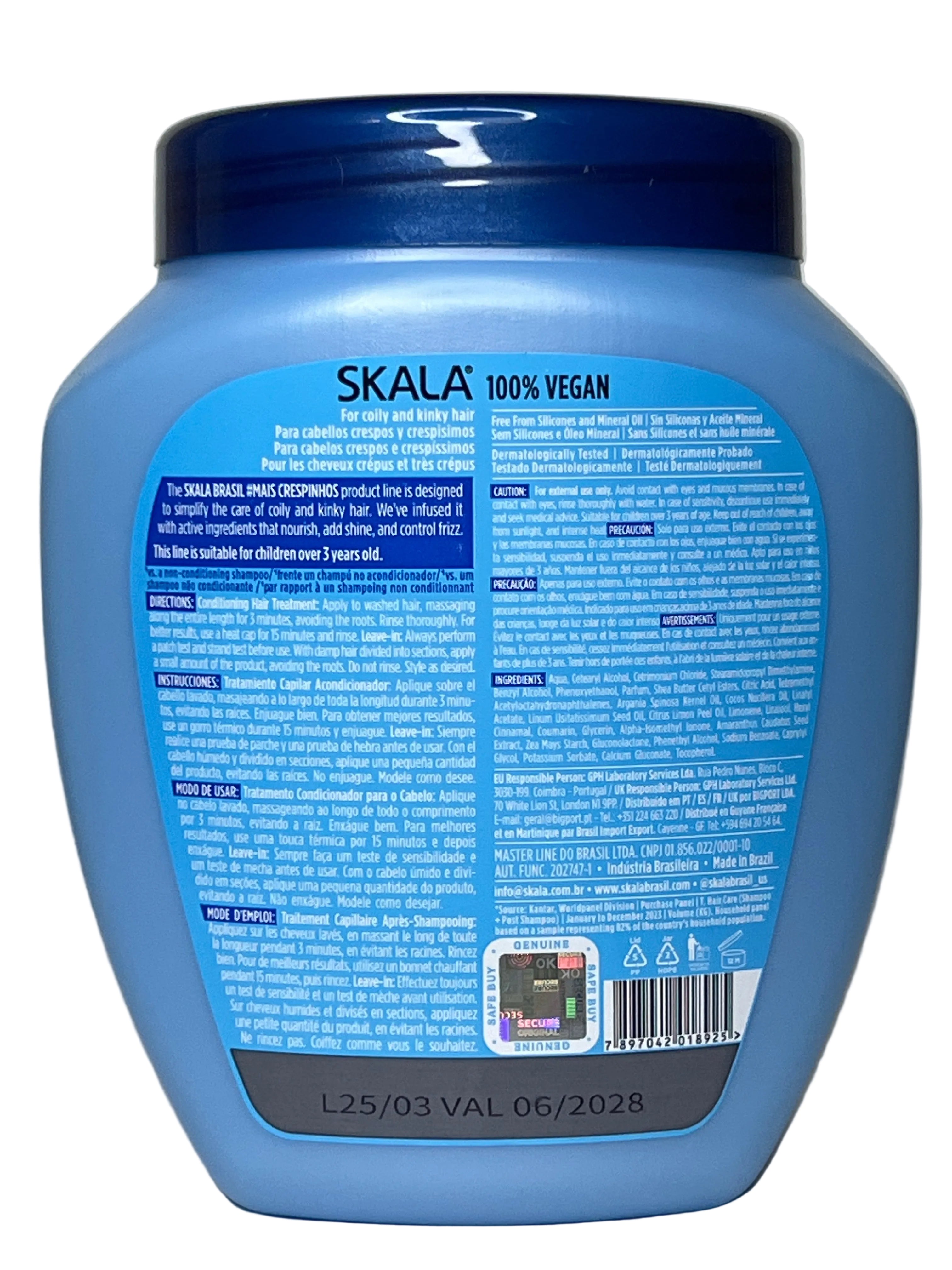 Skala Creme Condicionador Mais Crespinhos 1000ml