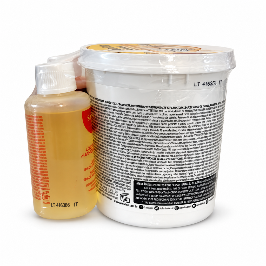 Salon Line Guanidina Tradicional Super Relaxamento Capilar 215gr