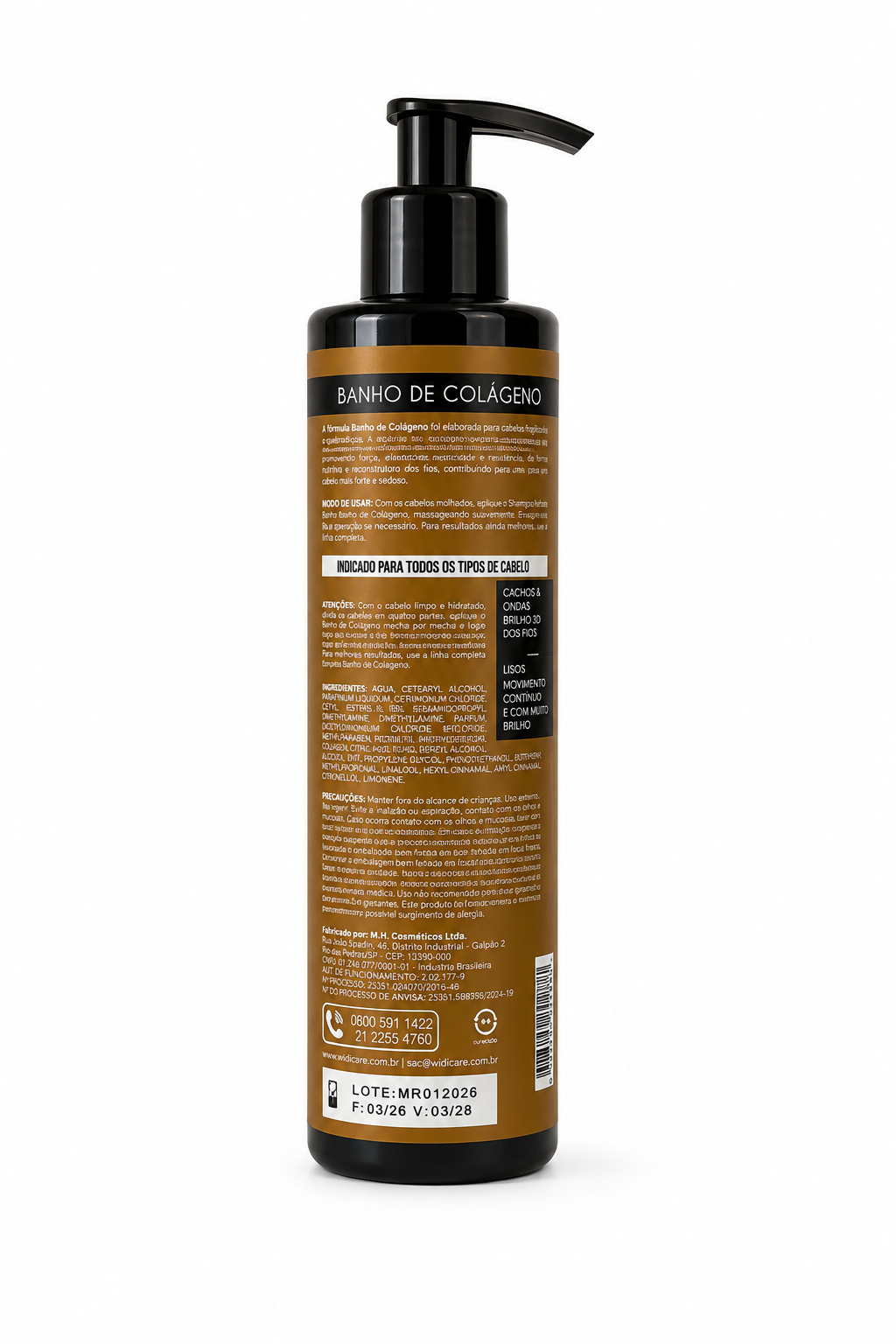 Widi Care Banho de Colágeno Shampoo Reparador 300ml