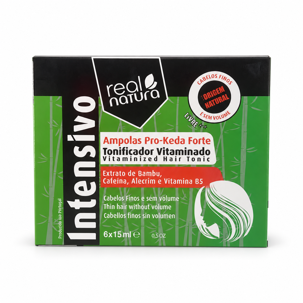 Real Natura Tonificador Vitaminado Pro-Keda Forte 6x15ml