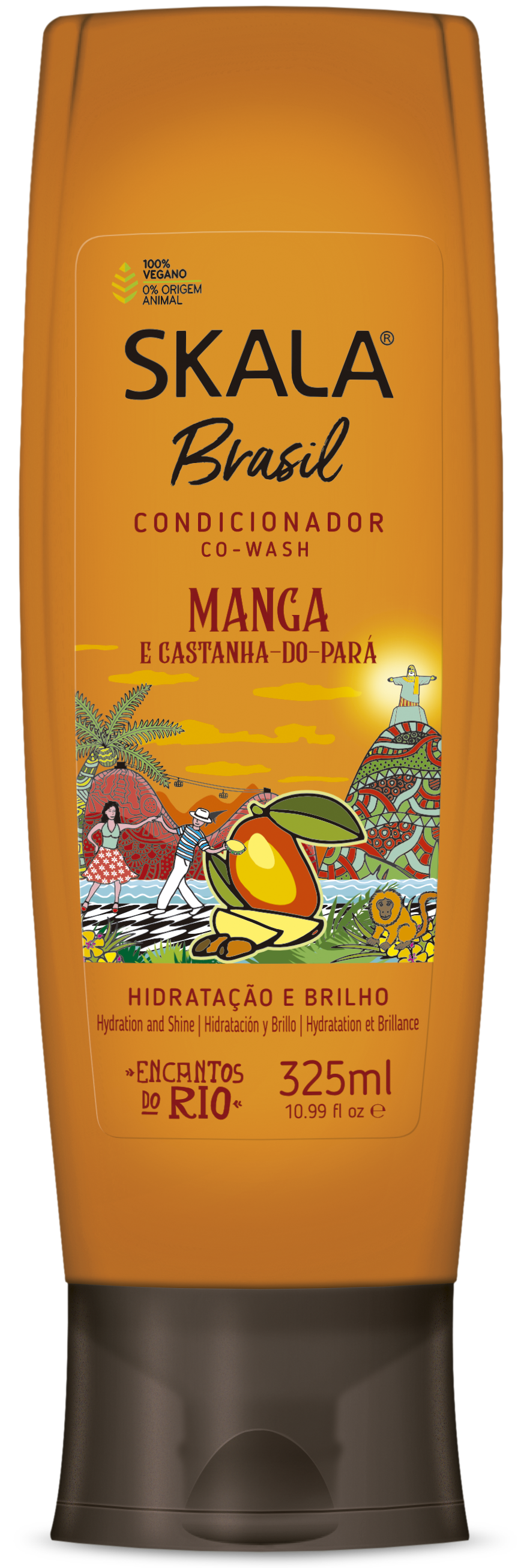 Skala Condicionador Manga Castanha Pará Brasil 325ml