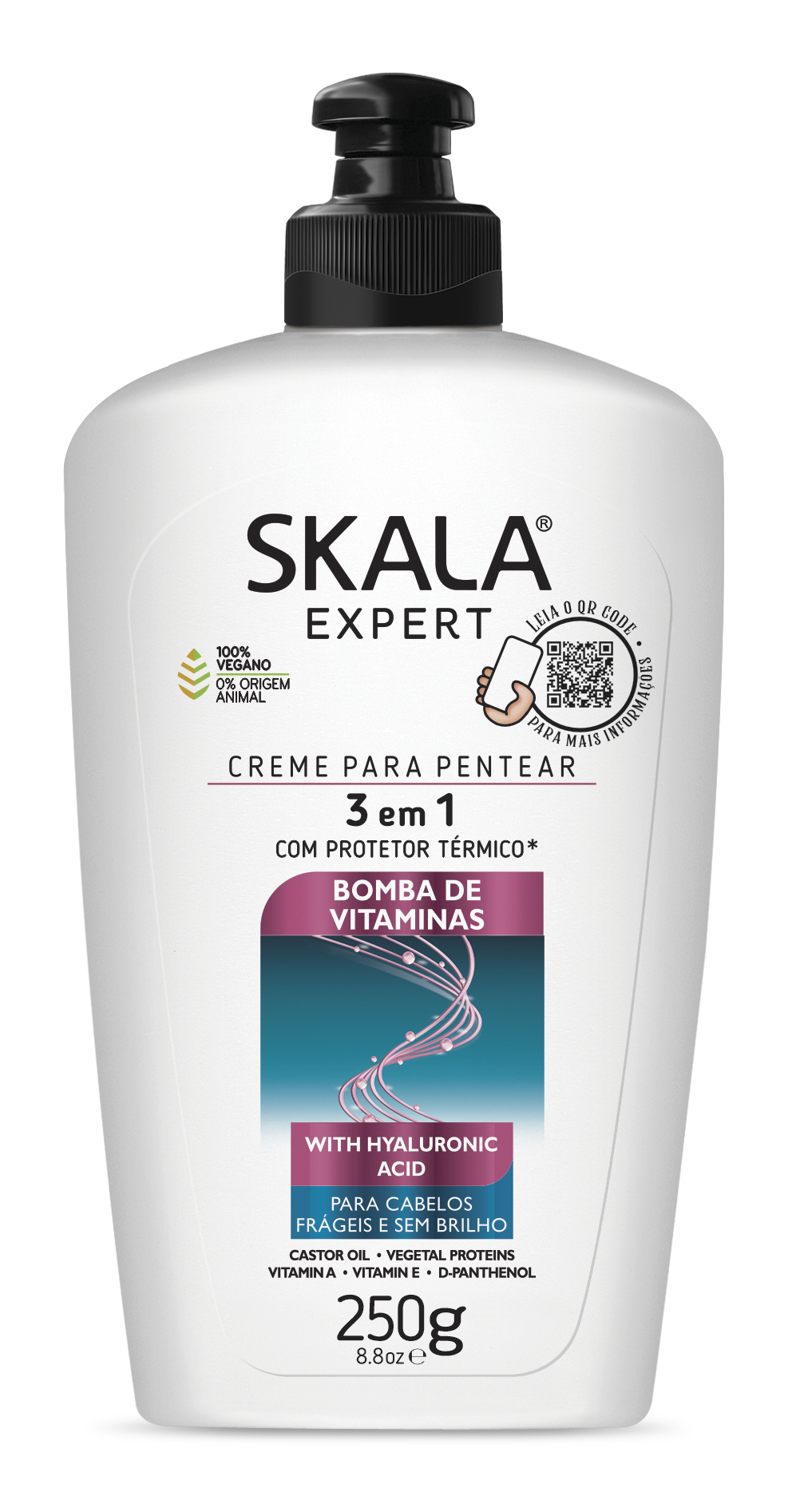Skala Creme Pentear Bomba Vitaminas 250g