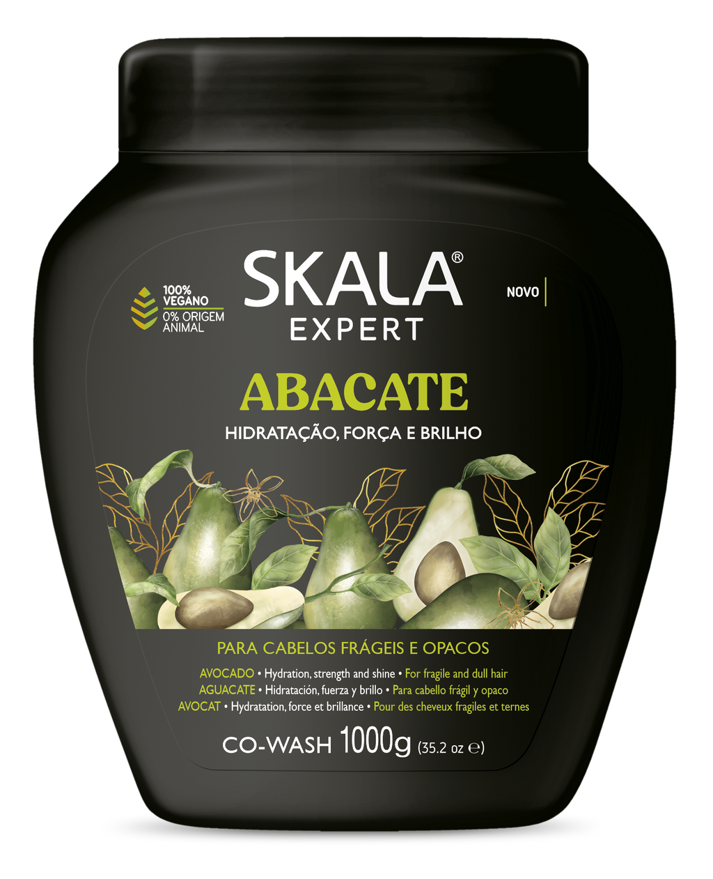 Skala Creme Condicionador Bomba Vitaminas Abacate 1000ml