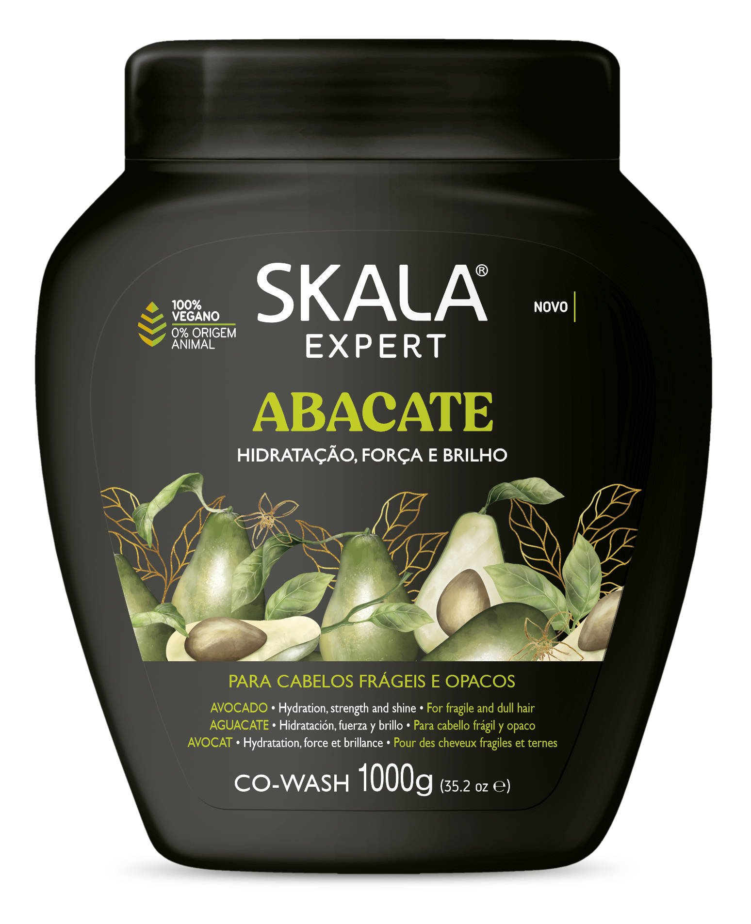 Skala Creme Condicionador Bomba Vitaminas Abacate 1000ml
