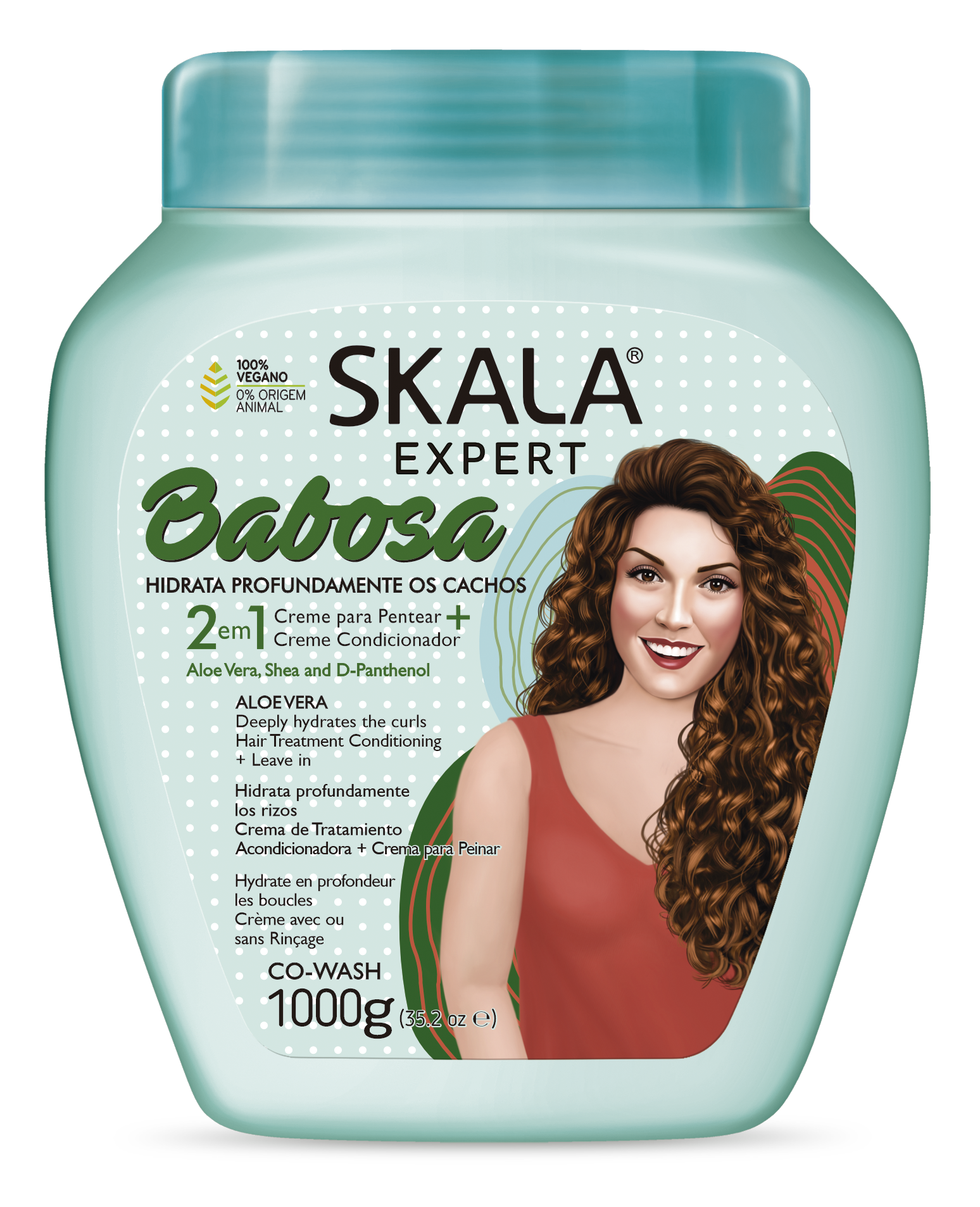 Skala Creme Condicionador Babosa Hidronutritivo 1000ml