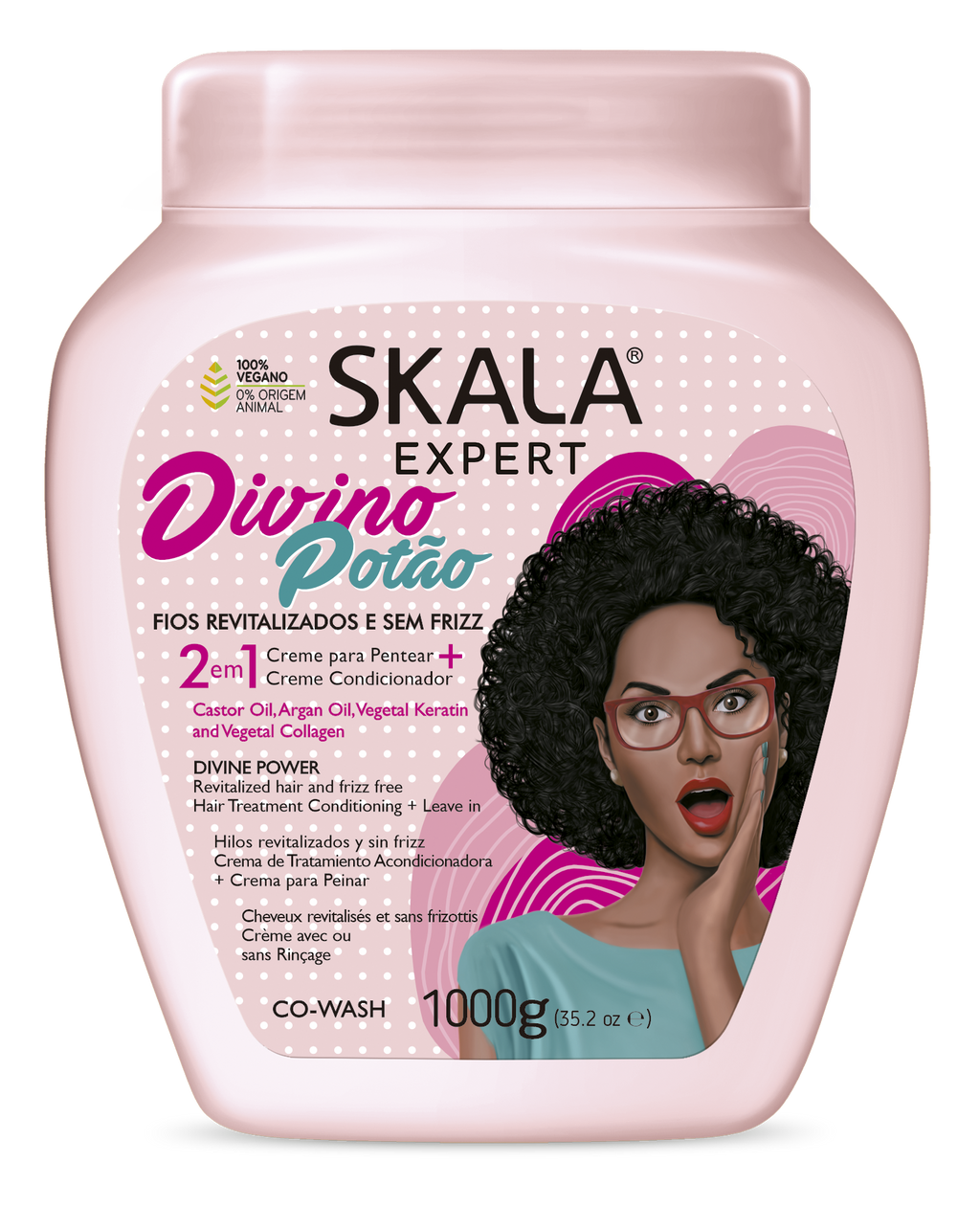 Skala Creme Condicionador Divino Potão 1000ml