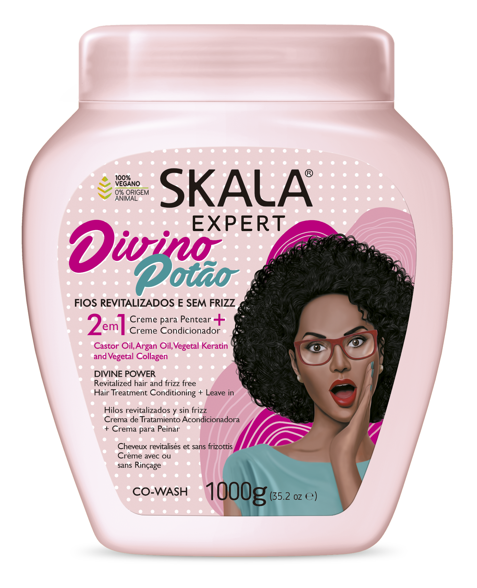Skala Creme Condicionador Divino Potão 1000ml