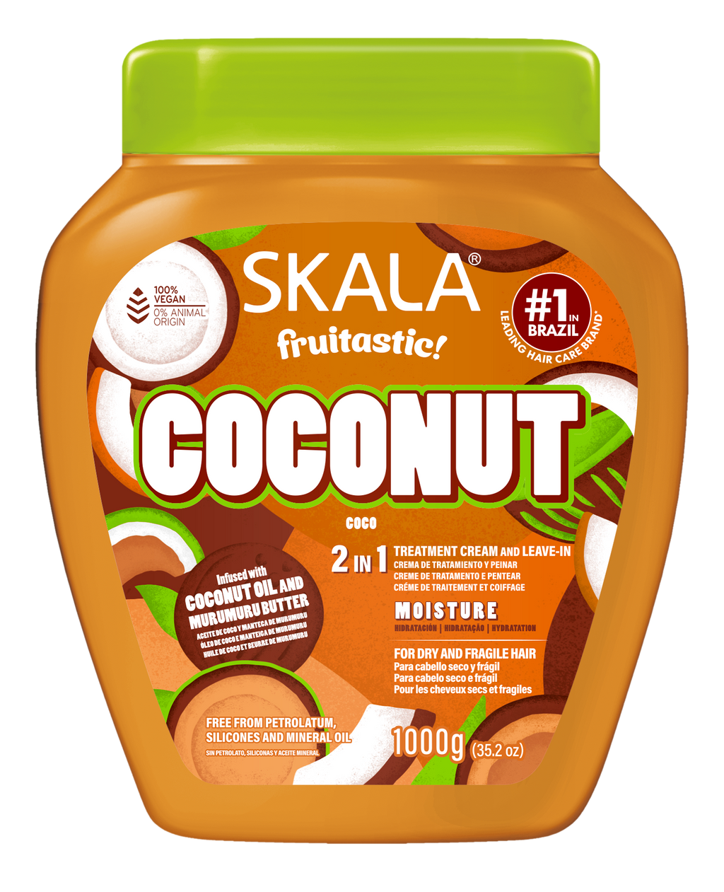 Skala Creme Condicionador Coco Frutastica 1000ml