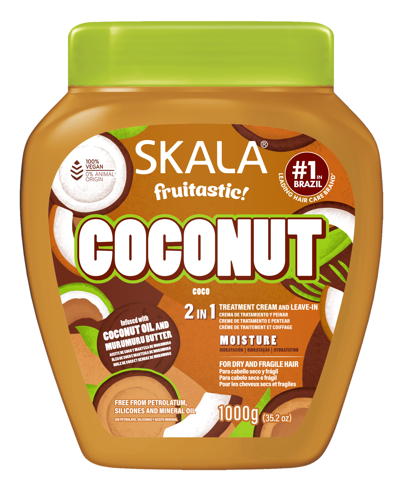 Skala Creme Condicionador Coco Frutastica 1000ml