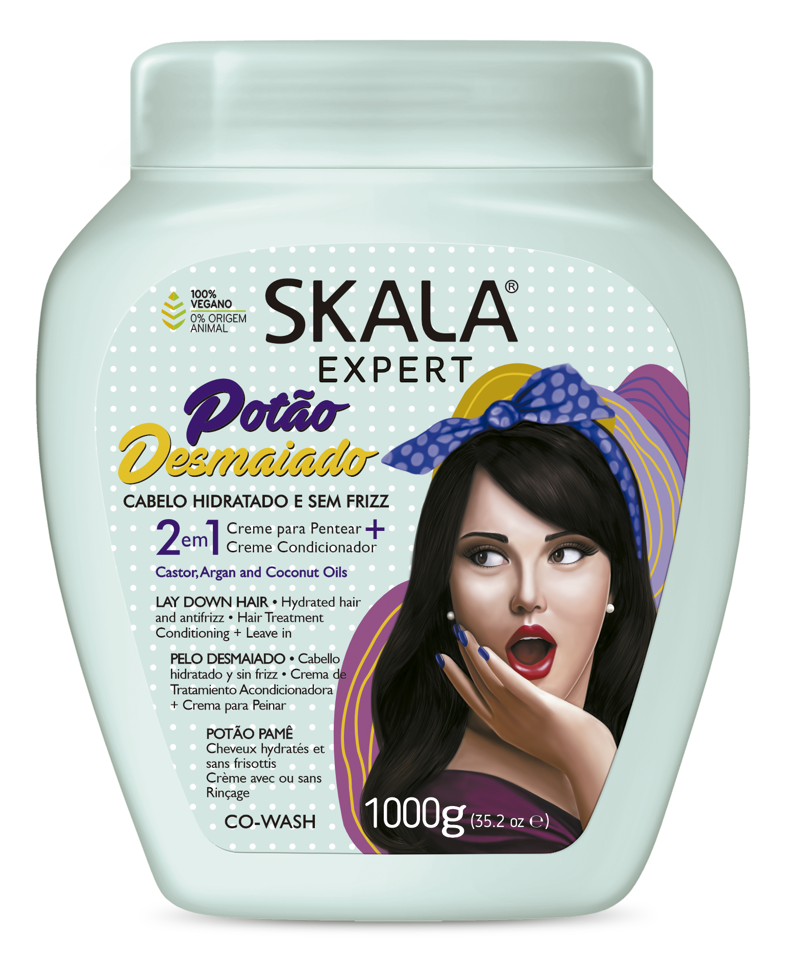 Skala Creme Condicionador Potão Desmaiado 1000ml