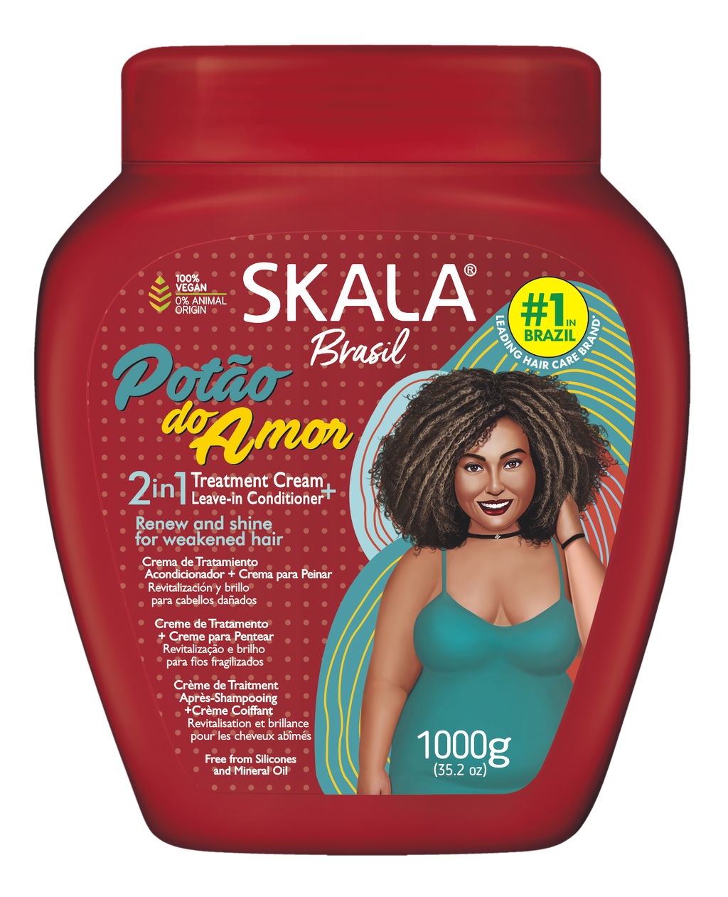 Skala Creme Condicionador Potão do Amor 1000ml