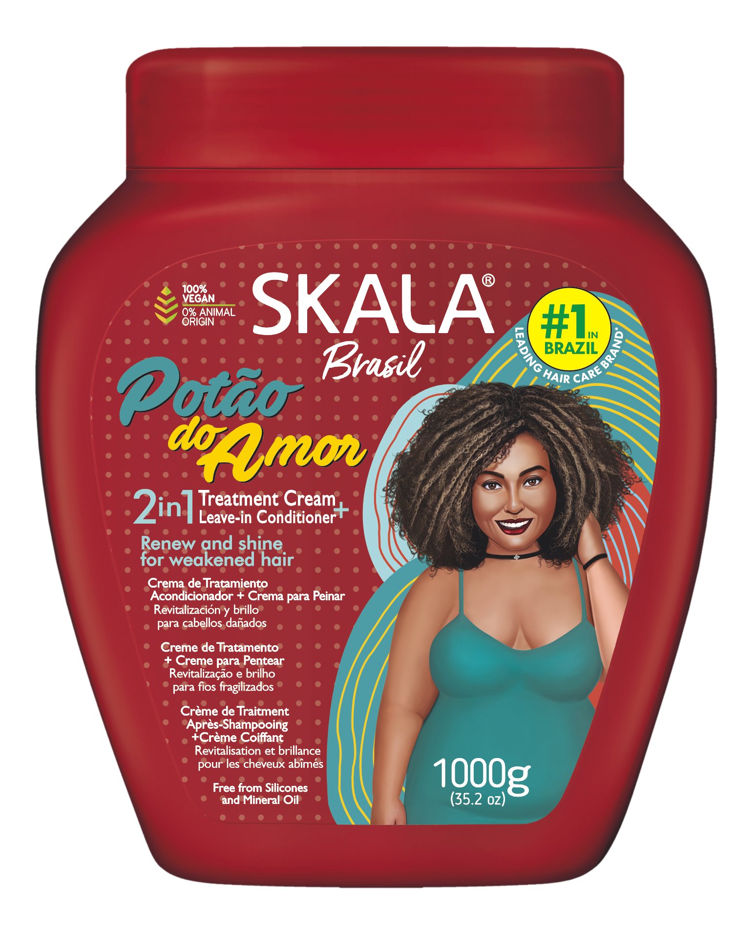 Skala Creme Condicionador Potão do Amor 1000ml