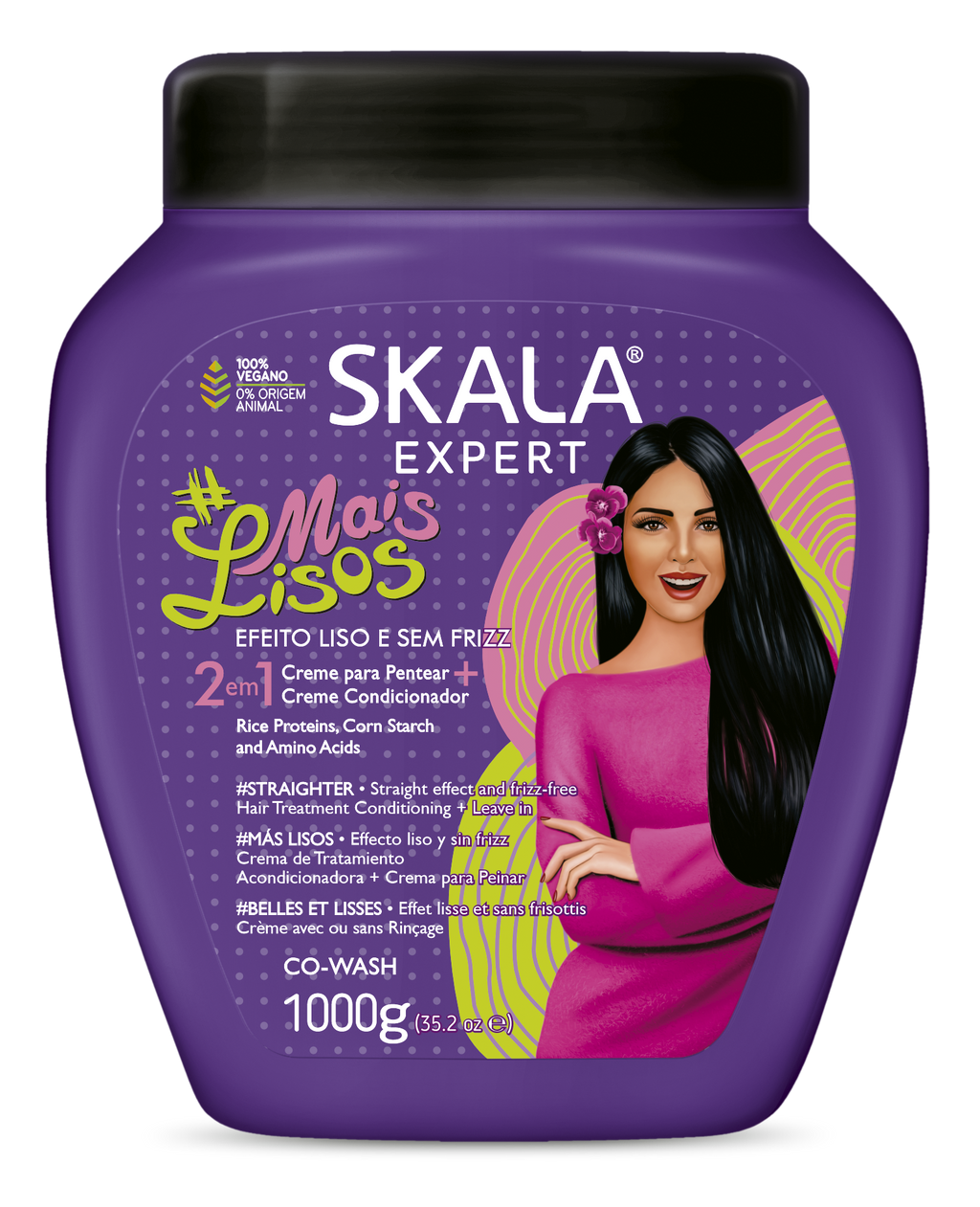 Skala Creme Condicionador Mais Lisos 1000ml