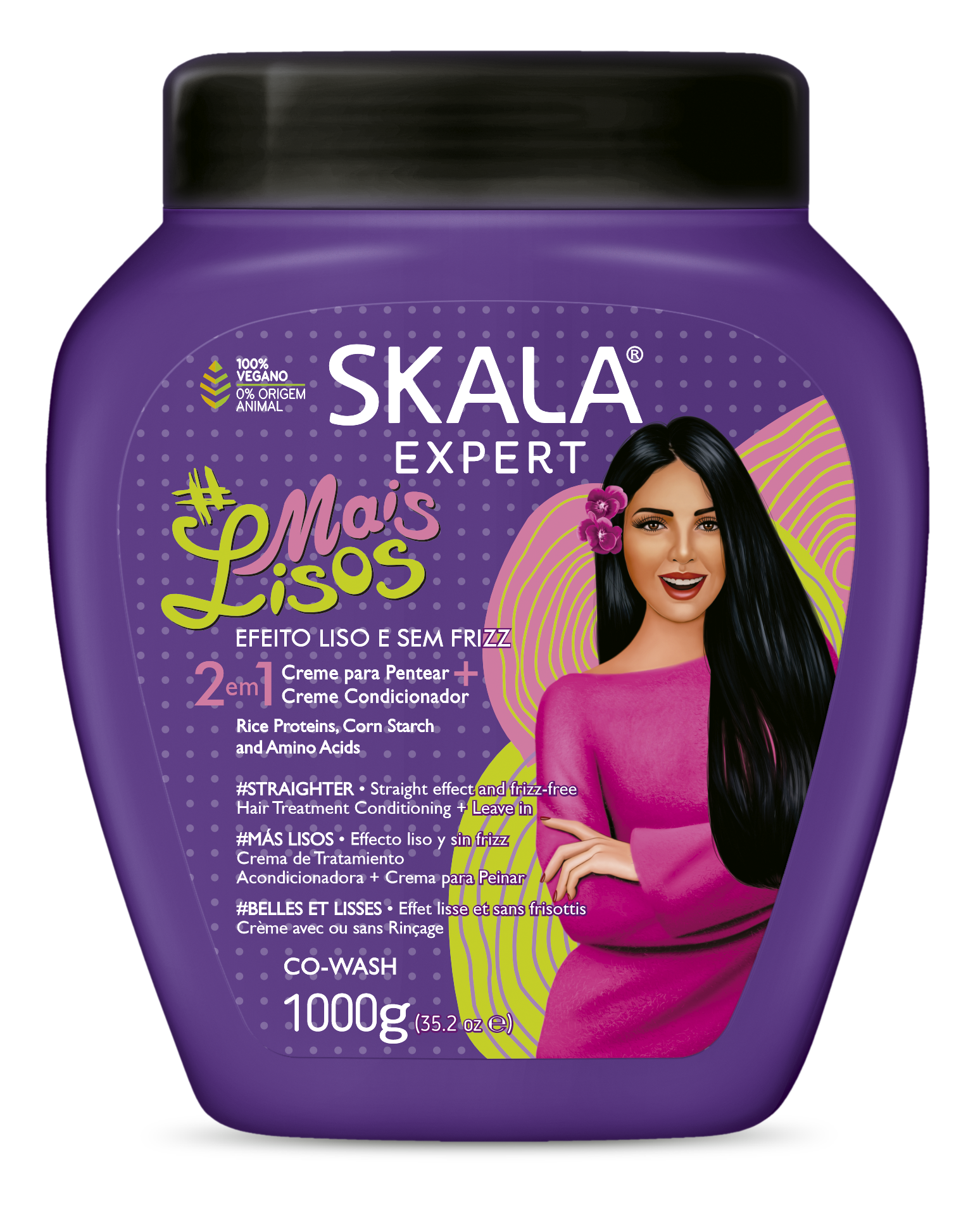 Skala Creme Condicionador Mais Lisos 1000ml