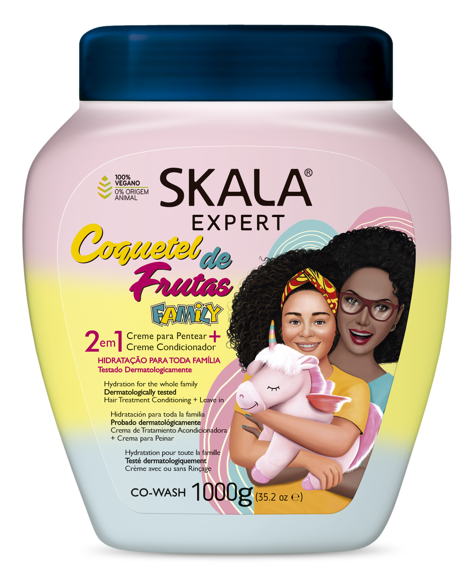 Skala Creme Condicionador Coquetel Fruta 1000ml