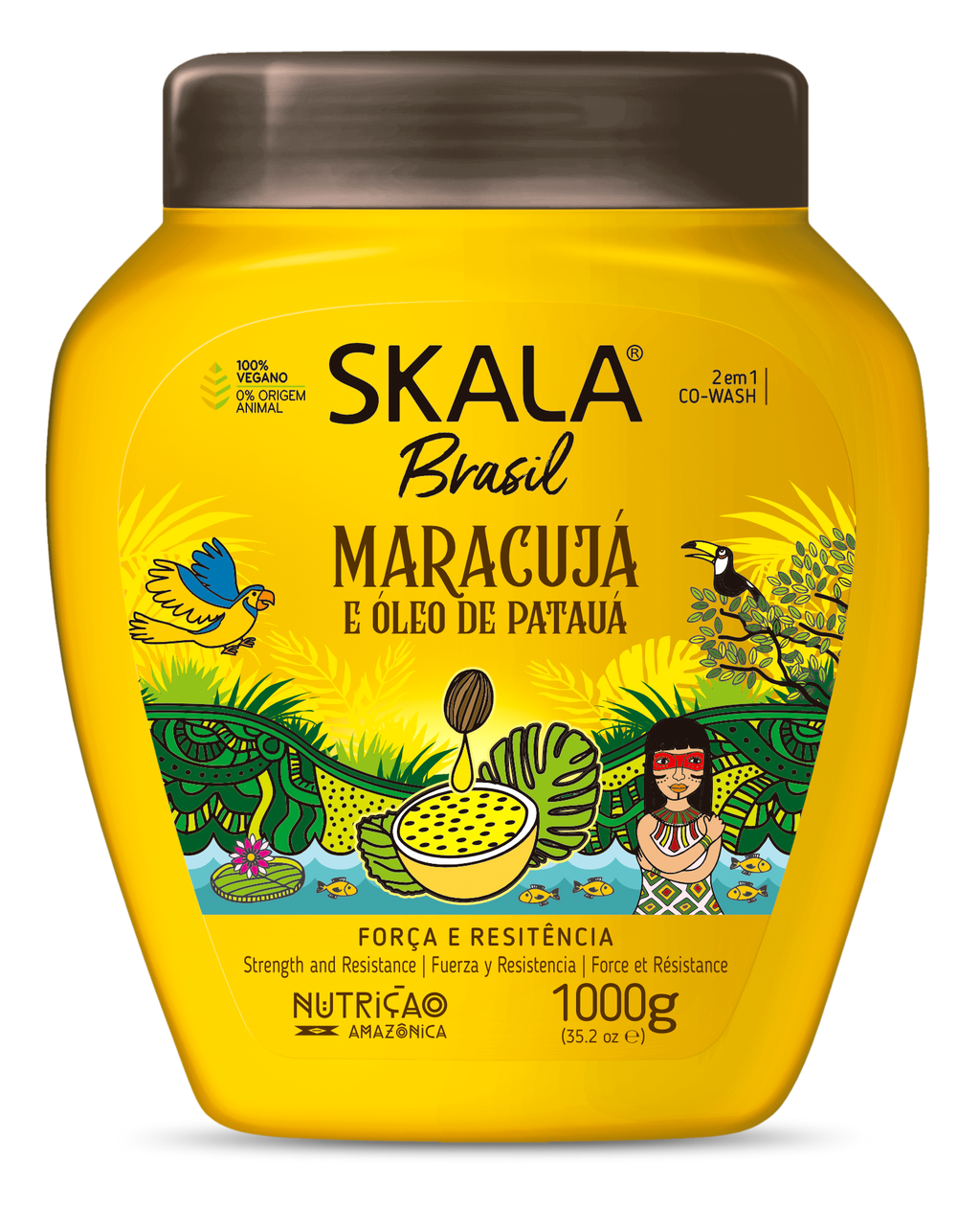 Skala Creme Condicionador Maracujá e Oleo Patauá 1000ml