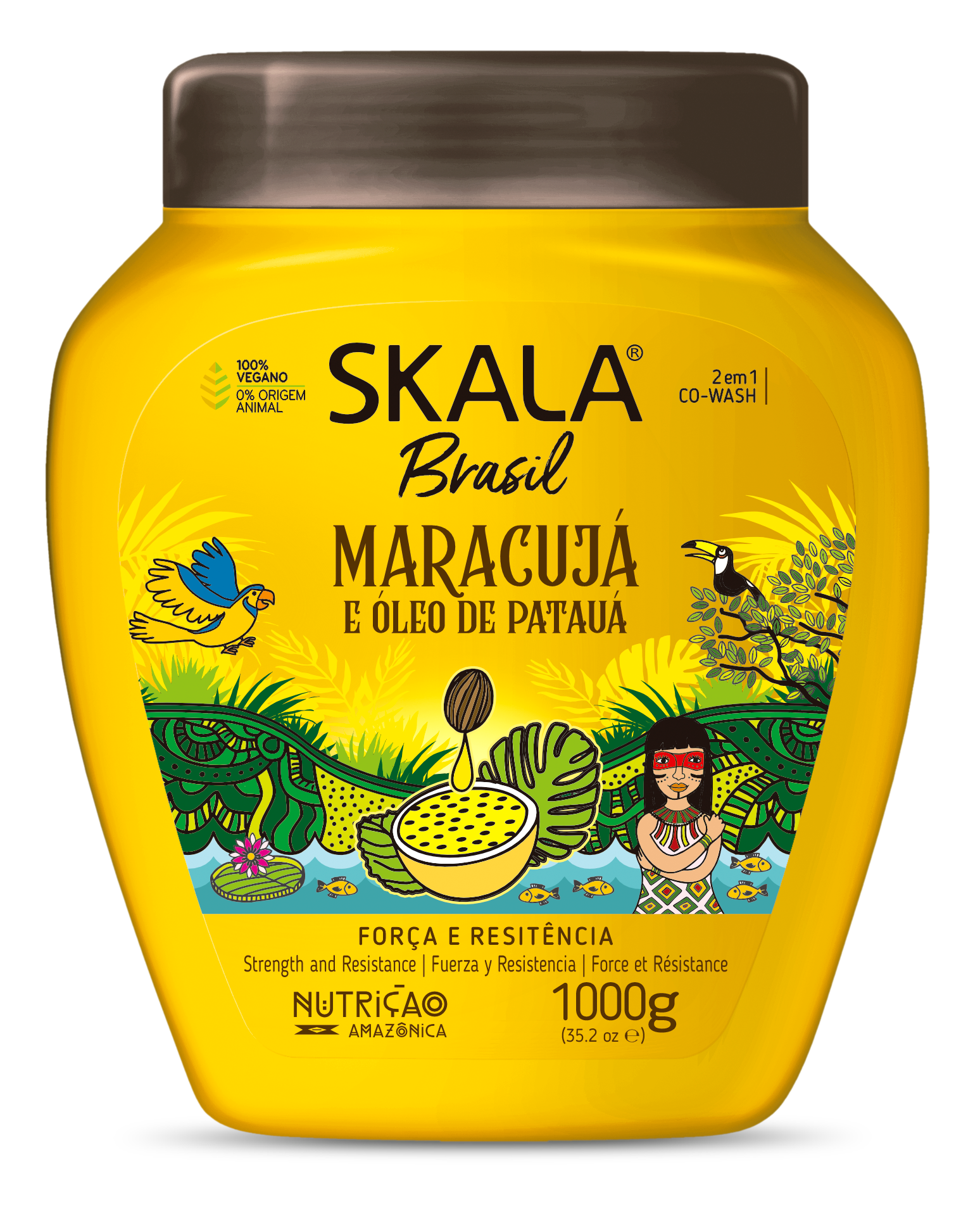 Skala Creme Condicionador Maracujá e Oleo Patauá 1000ml