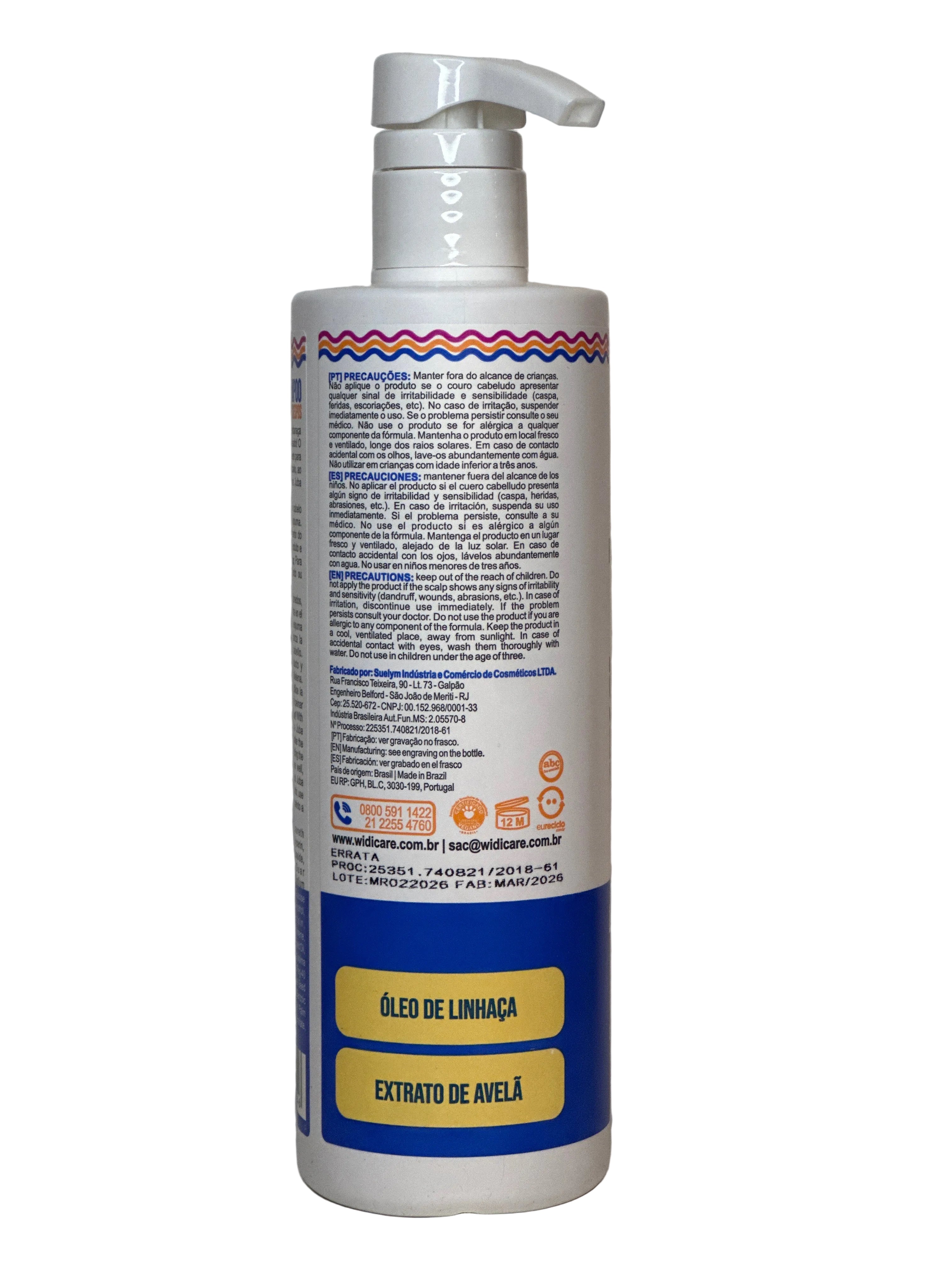 WD Juba Shampoo Higienizando A Juba 500ml