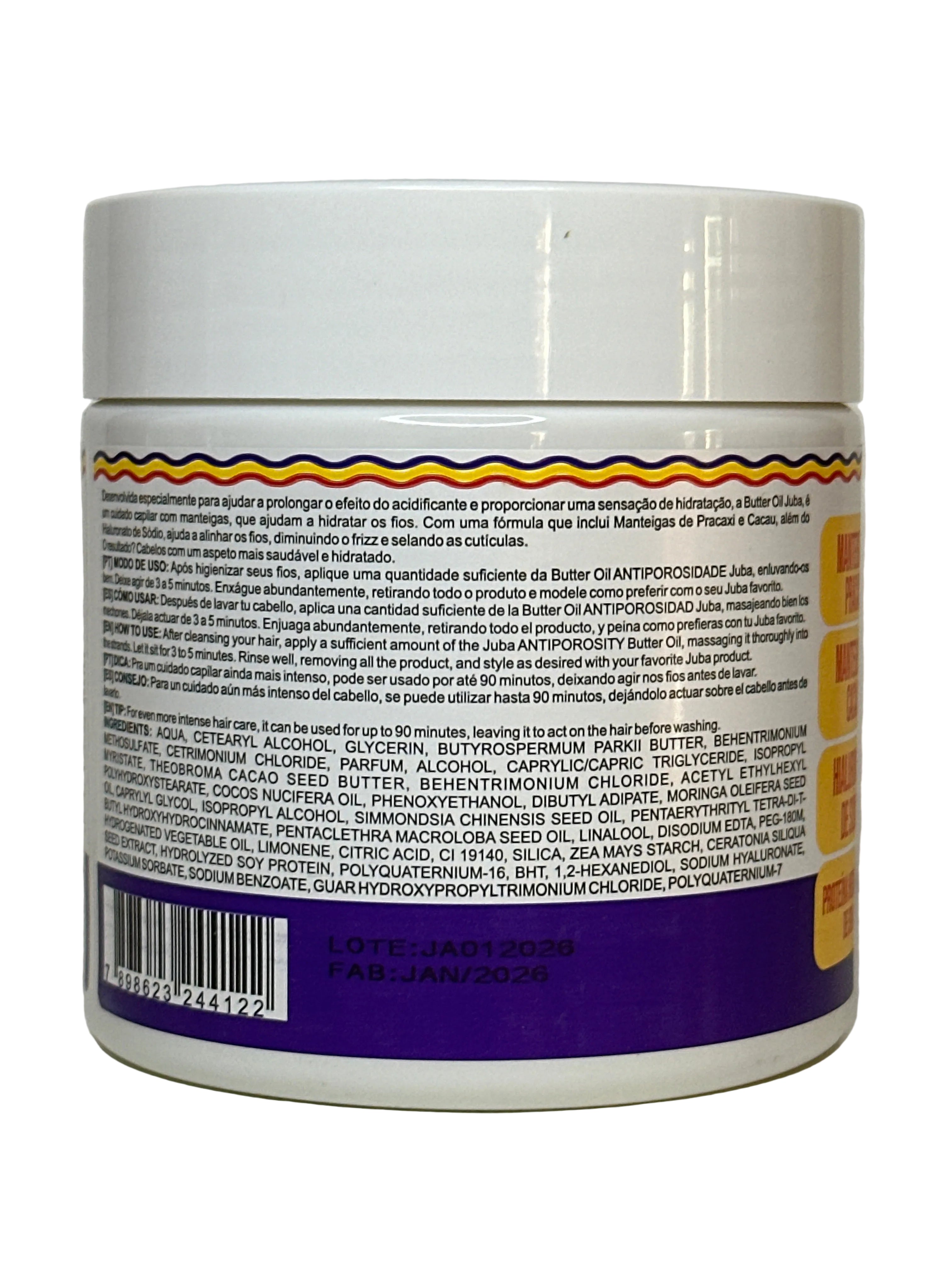 WD Juba Butter Oil Antiporosidade 500g