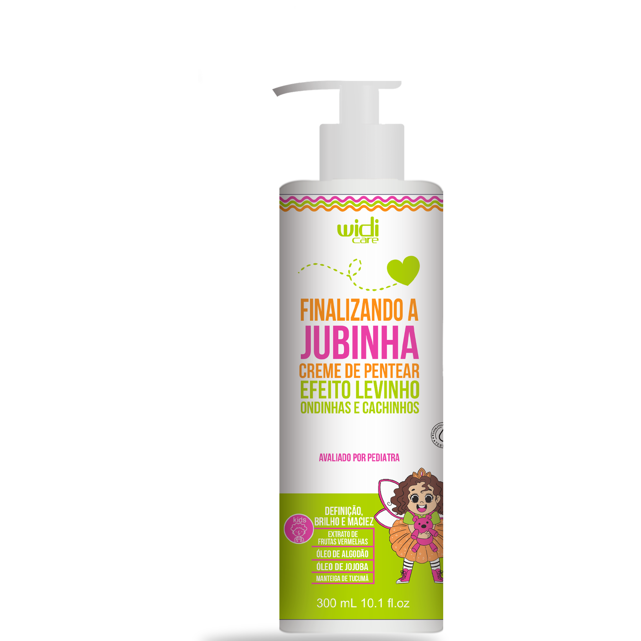 Widi Care Creme para Pentear Finalizando a Jubinha Efeito Levinho 300ml