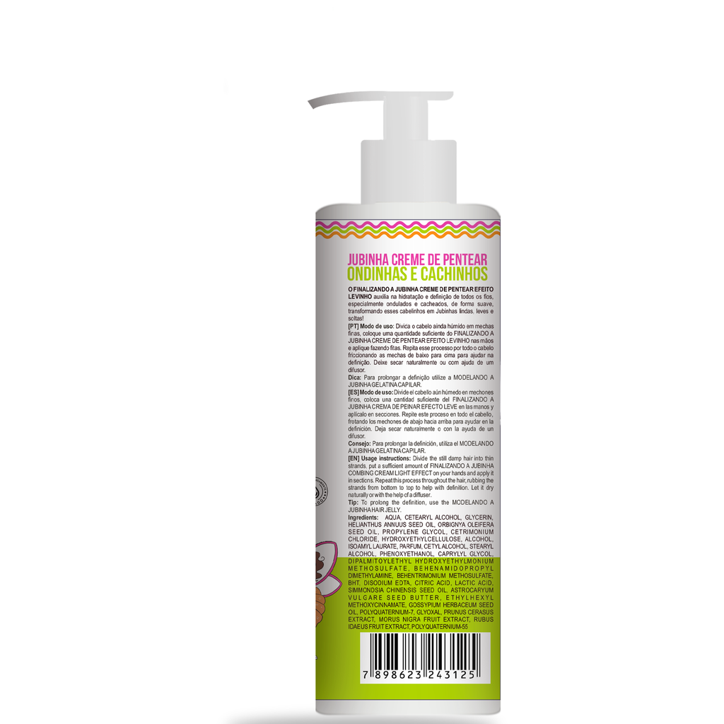 Widi Care Creme para Pentear Finalizando a Jubinha Efeito Levinho 300ml