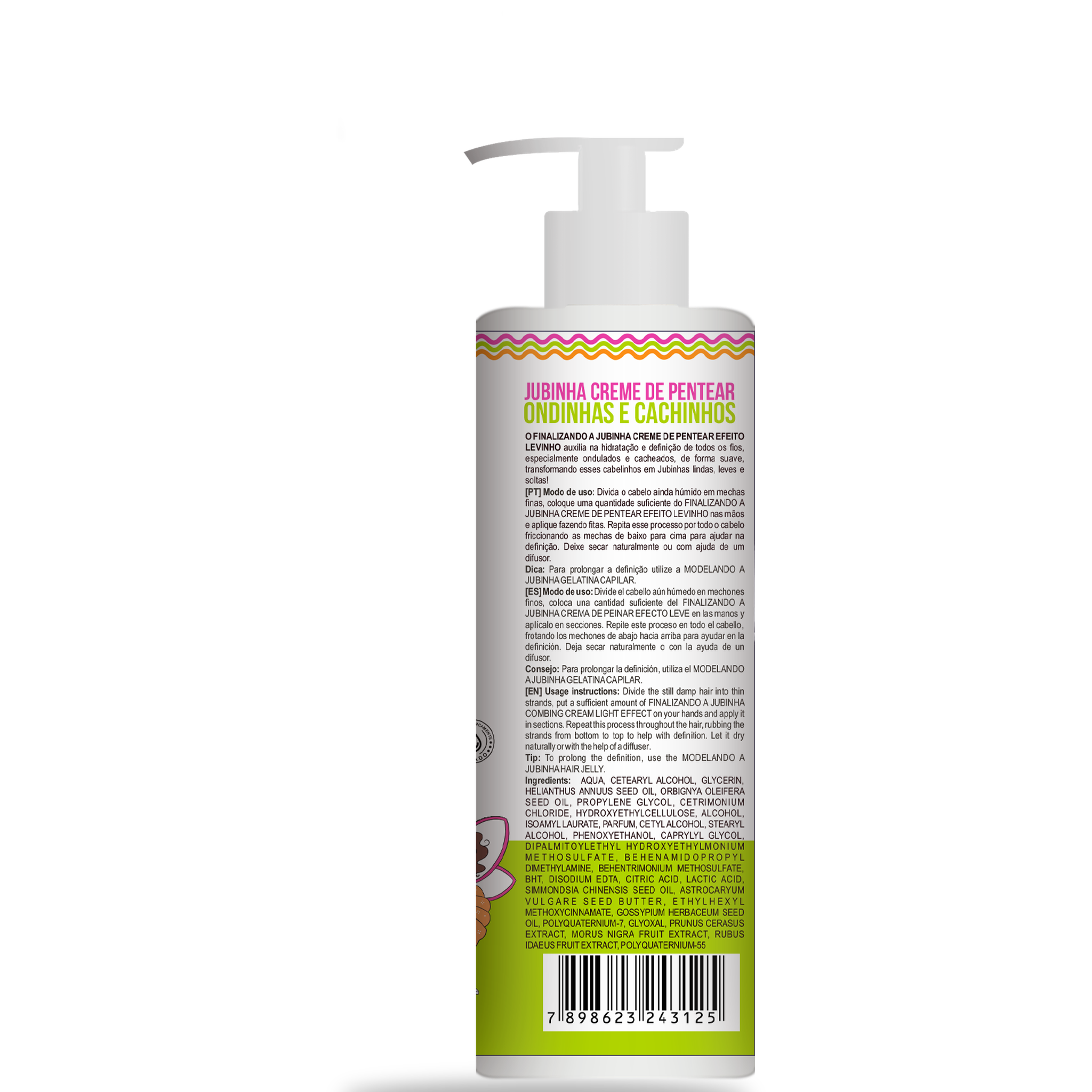 Widi Care Creme para Pentear Finalizando a Jubinha Efeito Levinho 300ml