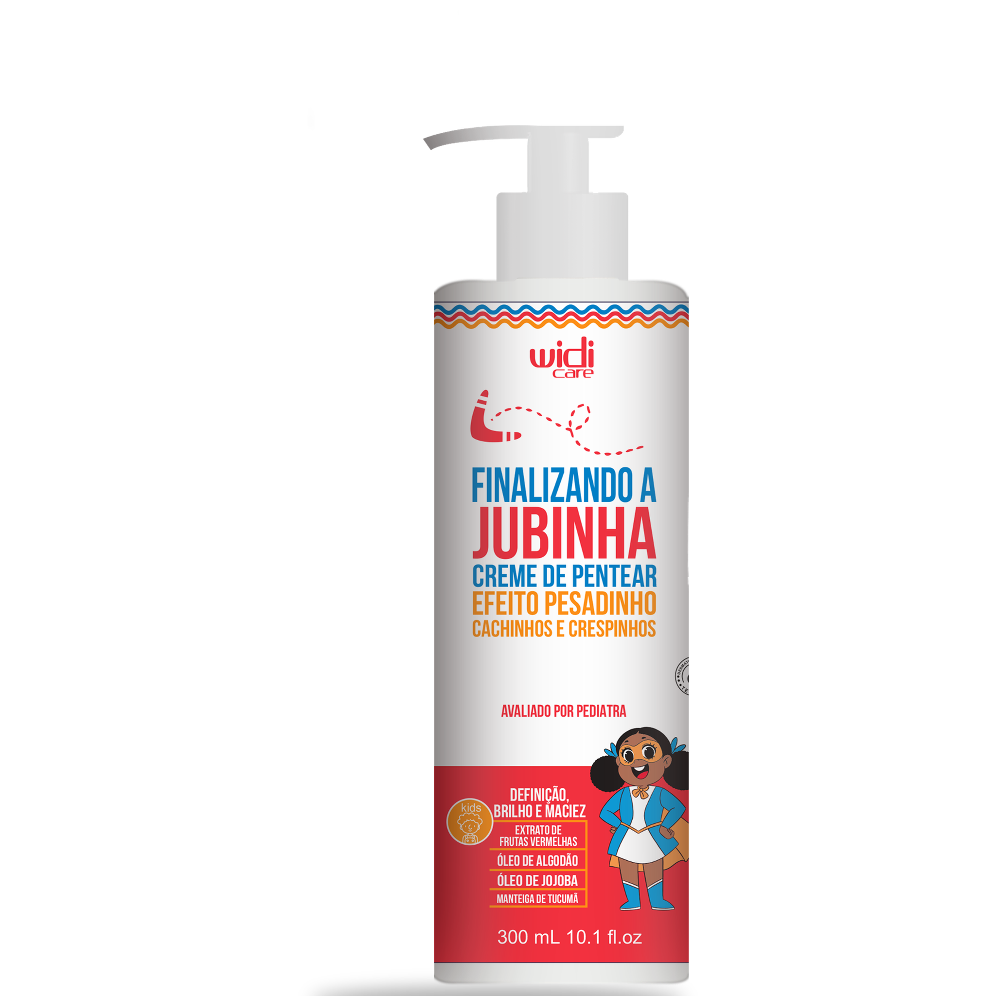 Widi Care Creme para Pentear Finalizando a Jubinha Efeito Pesadinho 300ml