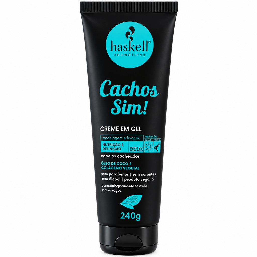 Haskell Cachos Sim Creme em Gel 240g, confezione fronte
