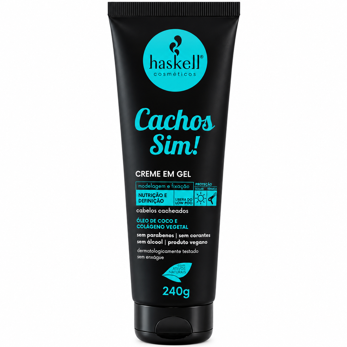 Haskell Cachos Sim Creme em Gel 240g, confezione fronte